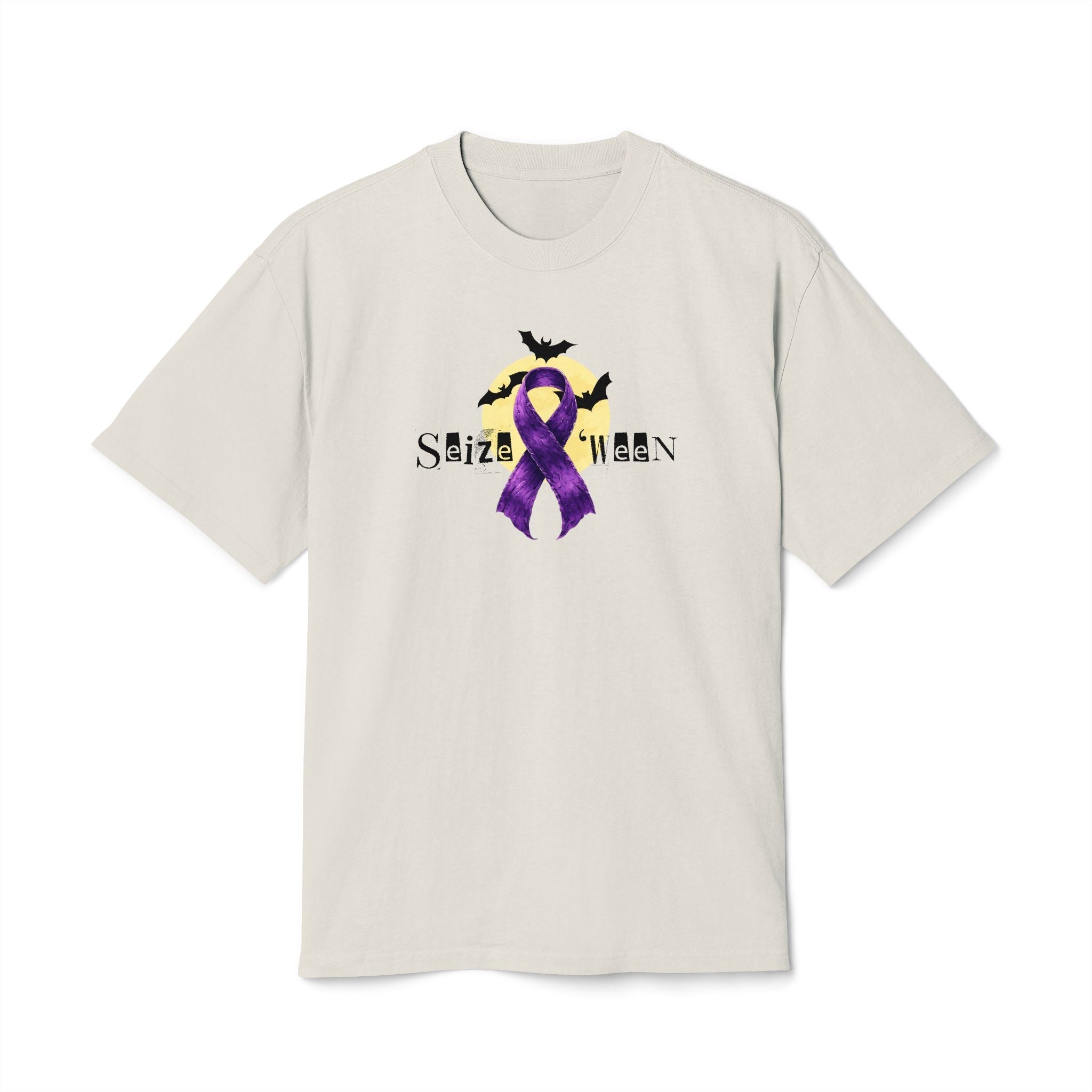 Halloween Purple Ribbon Unisex Faded Tee - Clothing, T-shirts - EpiAl's Shop