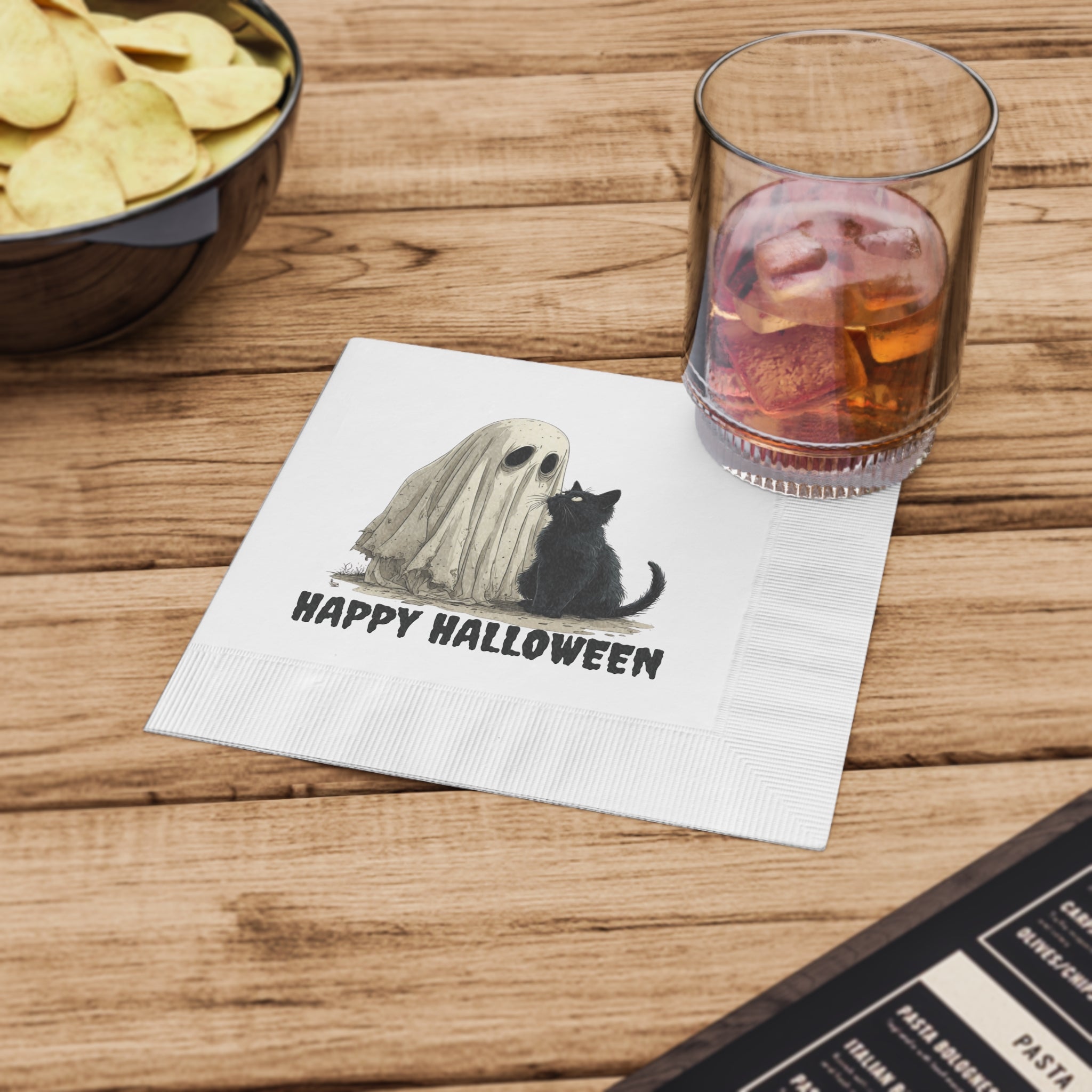 Halloween - themed Party Napkins, Spooky Decor - Paper Products, Napkins - EpiAl's Shop