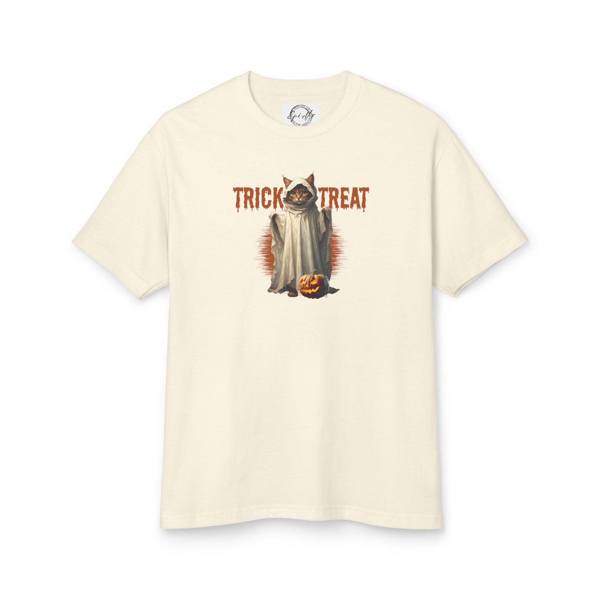 Halloween Trick or Treat Kitty Unisex Tee, Halloween Shirt - Clothing, T-shirts - EpiAl's Shop