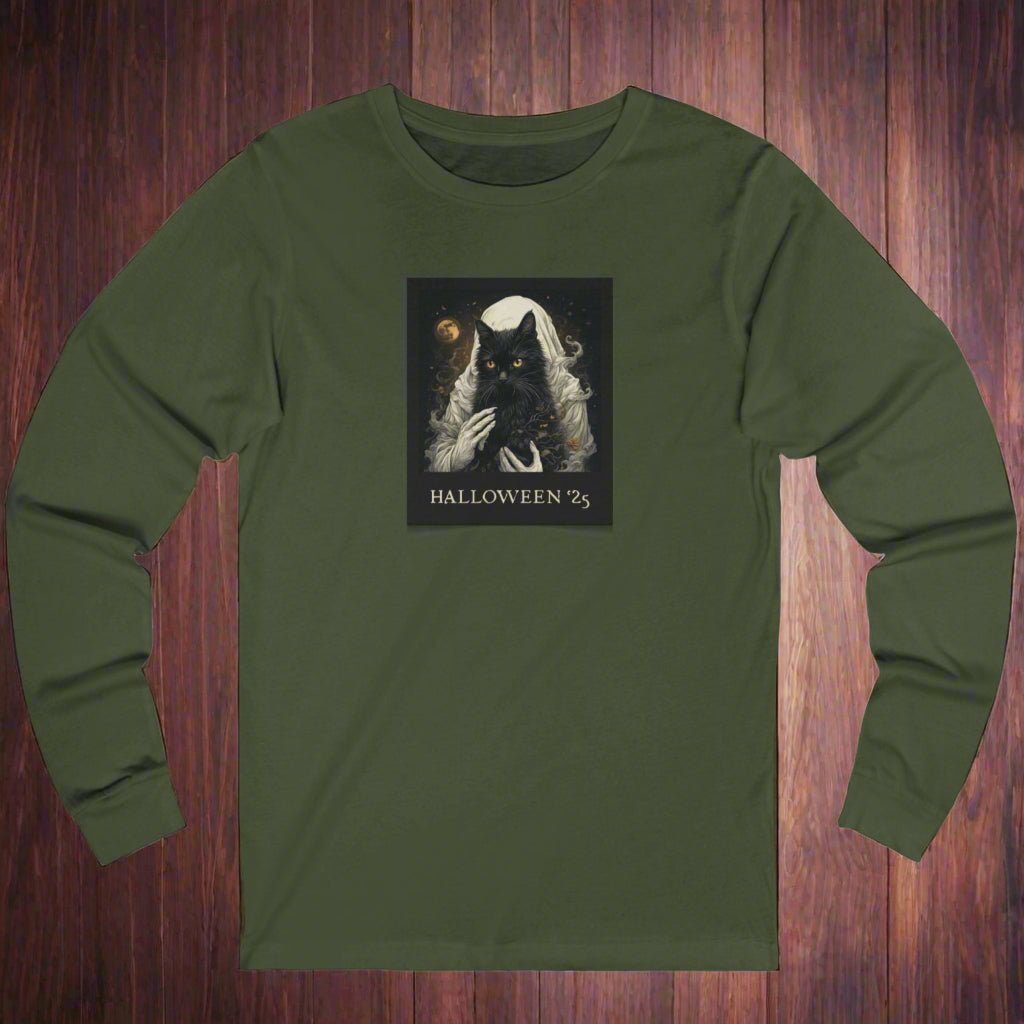 Halloween Unisex Long Sleeve Tee | Cozy Fall Fashion - Clothing, T-shirts, Long - Sleeve - EpiAl's Shop