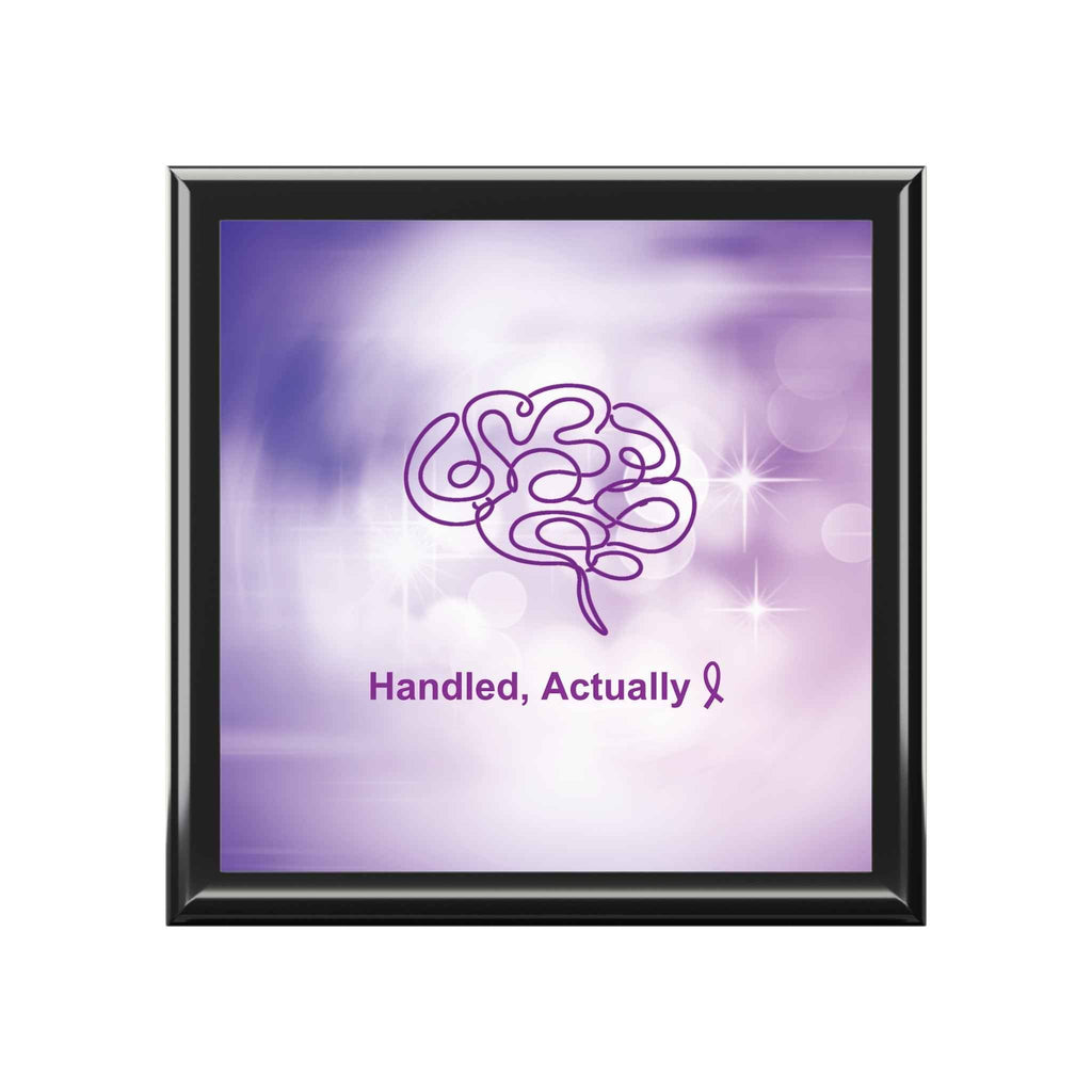 Handled, Actually — Black Keepsake Box - Decor, Jewelry Boxes - EpiAl's Shop