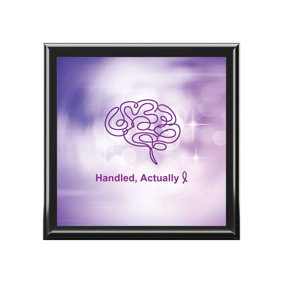 Handled, Actually — Black Keepsake Box - Decor, Jewelry Boxes - EpiAl's Shop