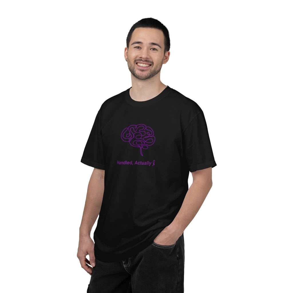 Handled, Actually – Epilepsy Awareness Unisex T-Shirt - Clothing, Unisex, T-Shirts - EpiAl's Shop
