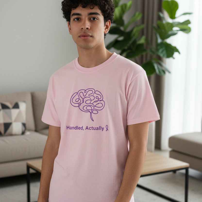 Handled, Actually – Epilepsy Awareness Unisex T-Shirt - Clothing, Unisex, T-Shirts - EpiAl's Shop