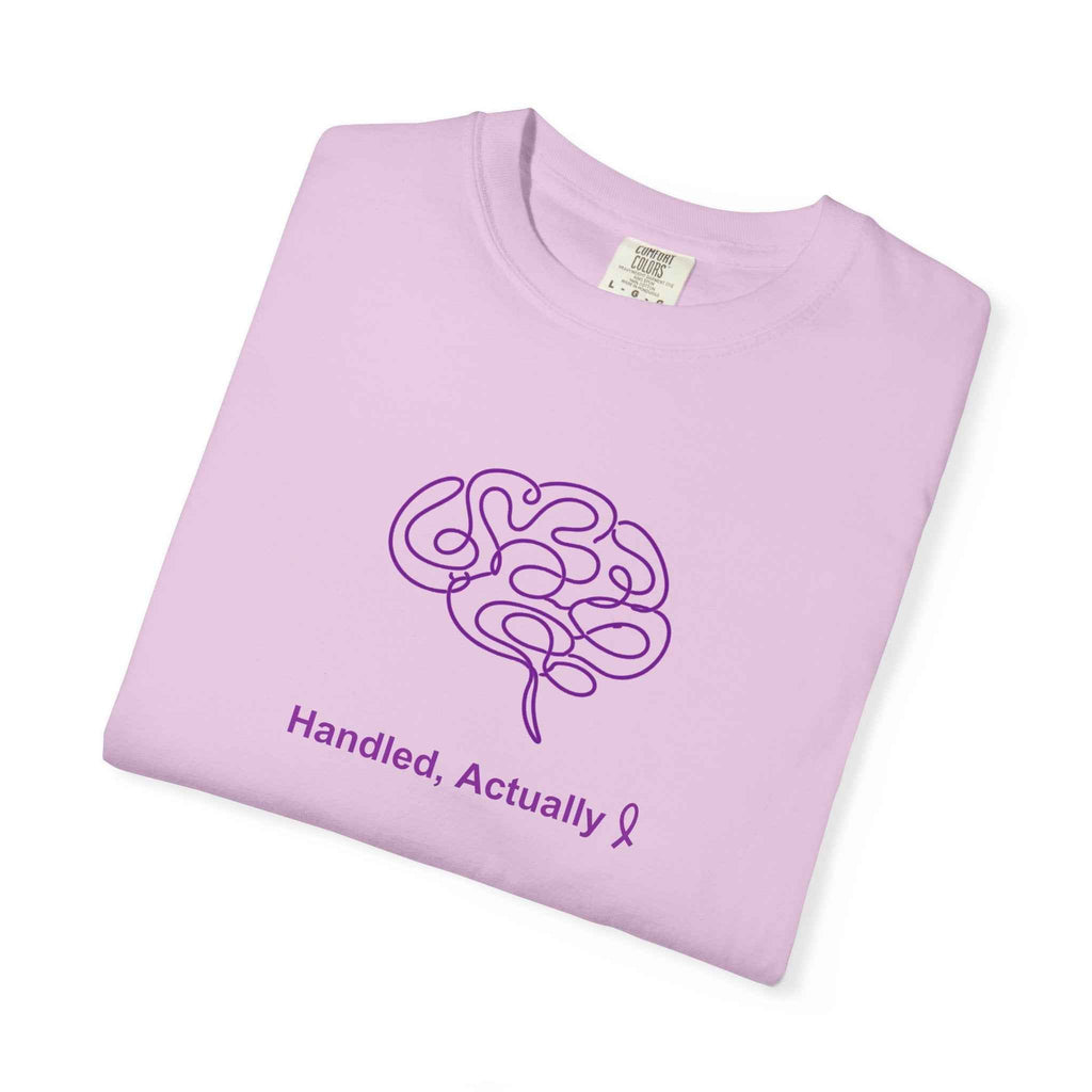 Handled, Actually – Epilepsy Awareness Unisex T-Shirt - Clothing, Unisex, T-Shirts - EpiAl's Shop