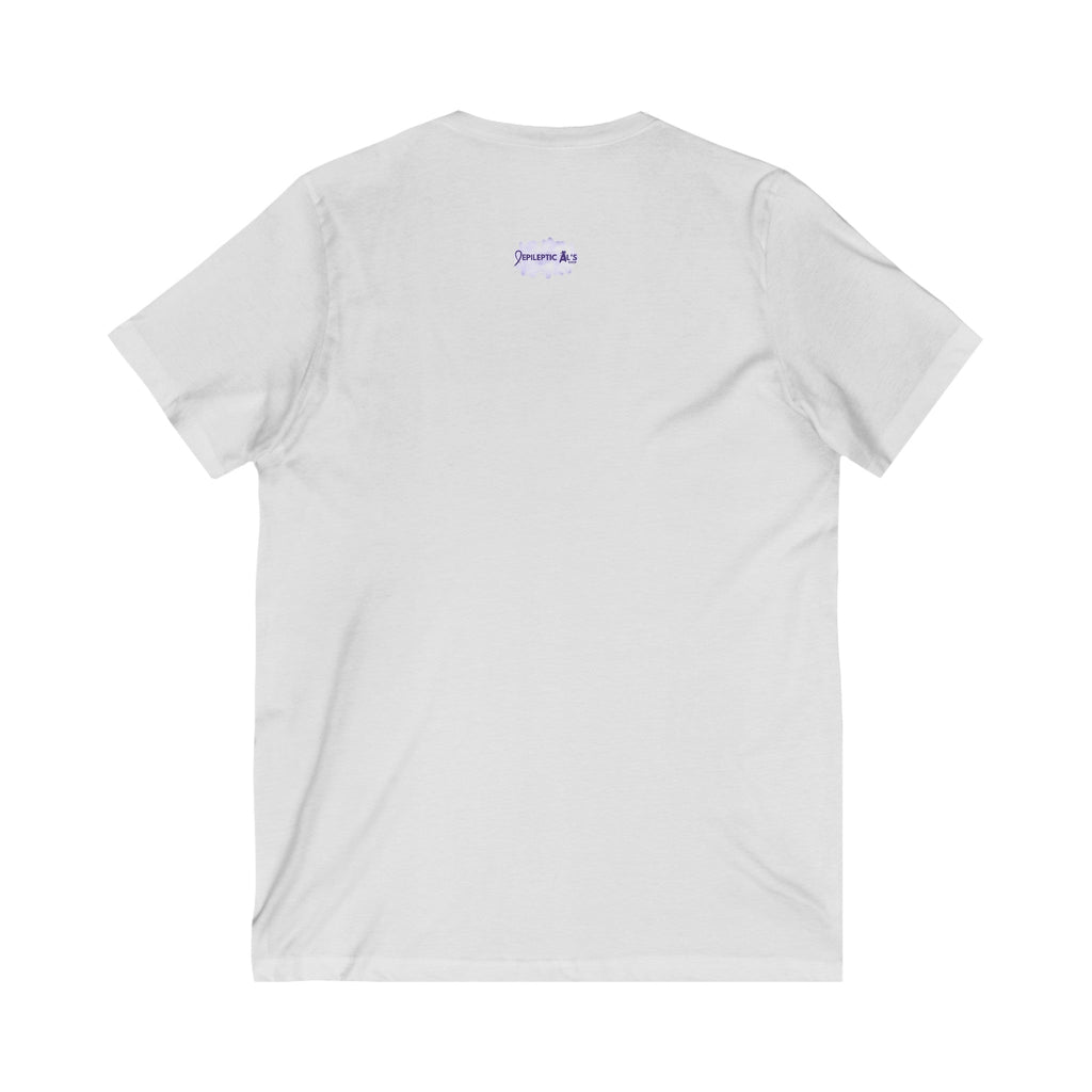 Hang On Unisex Jersey Short Sleeve V - Neck Tee - V - neck - Epileptic Al’s Shop