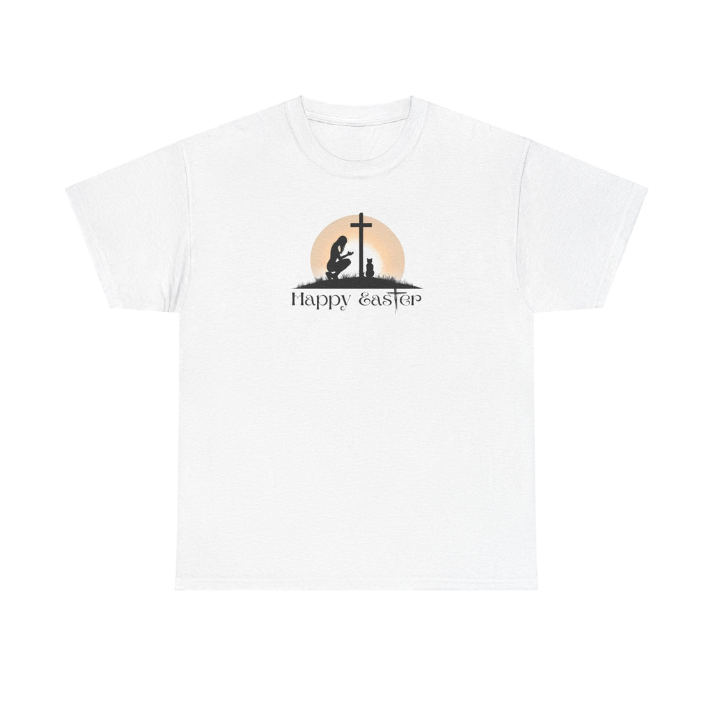Happy Easter Unisex Heavy Cotton Tee - T-Shirt - EpiAl's Shop