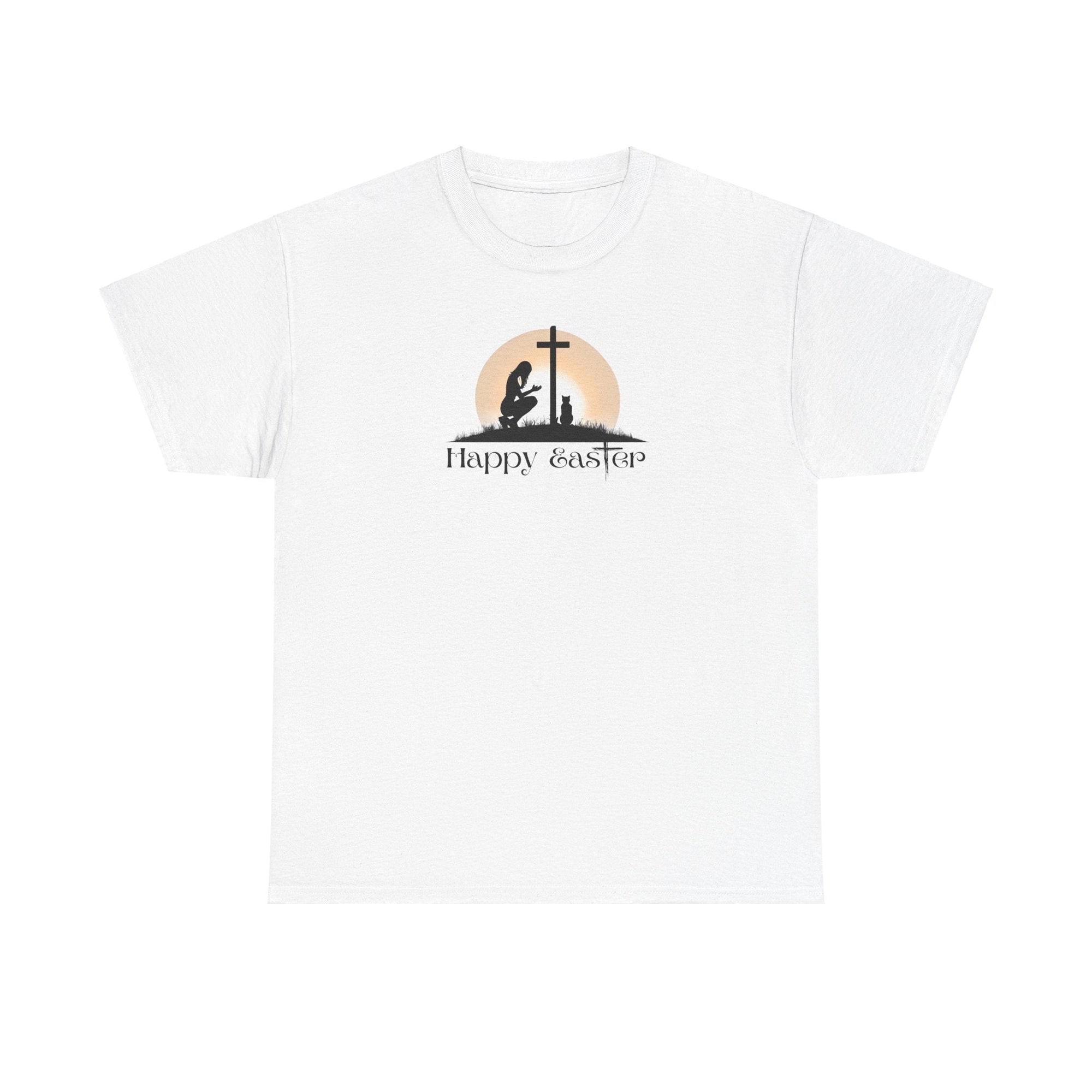 Happy Easter Unisex Heavy Cotton Tee - T-Shirt - EpiAl's Shop