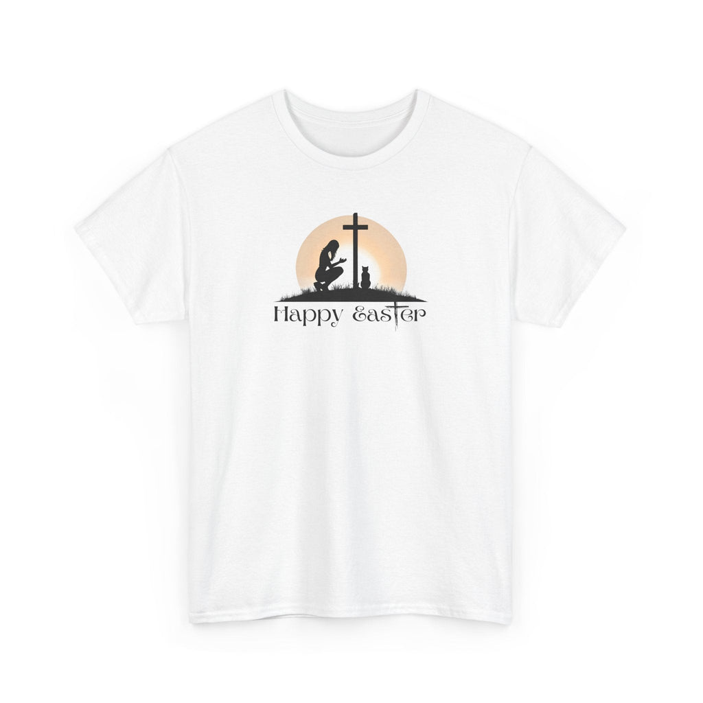 Happy Easter Unisex Heavy Cotton Tee - T-Shirt - EpiAl's Shop