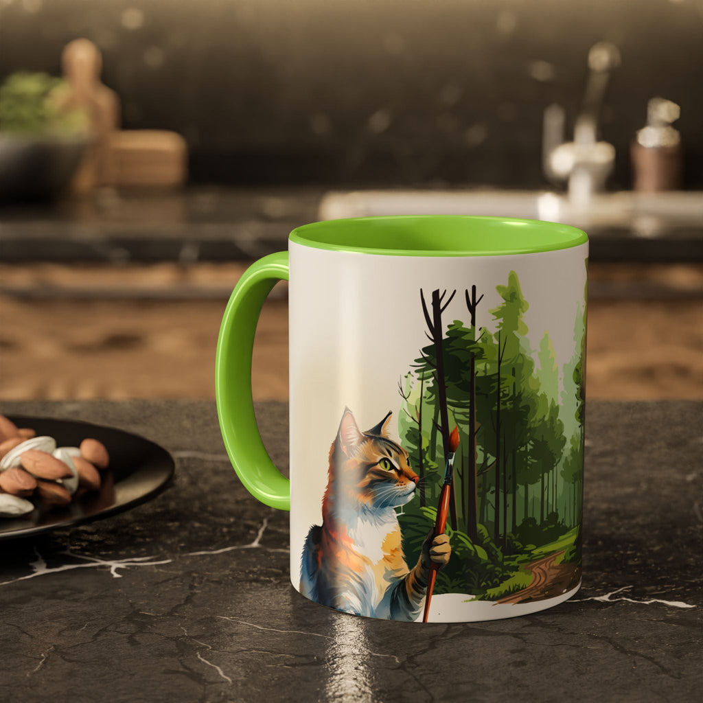 Happy Little Trees Colorful Mug - Drinkware, Coffee Mugs - EpiAl's Shop