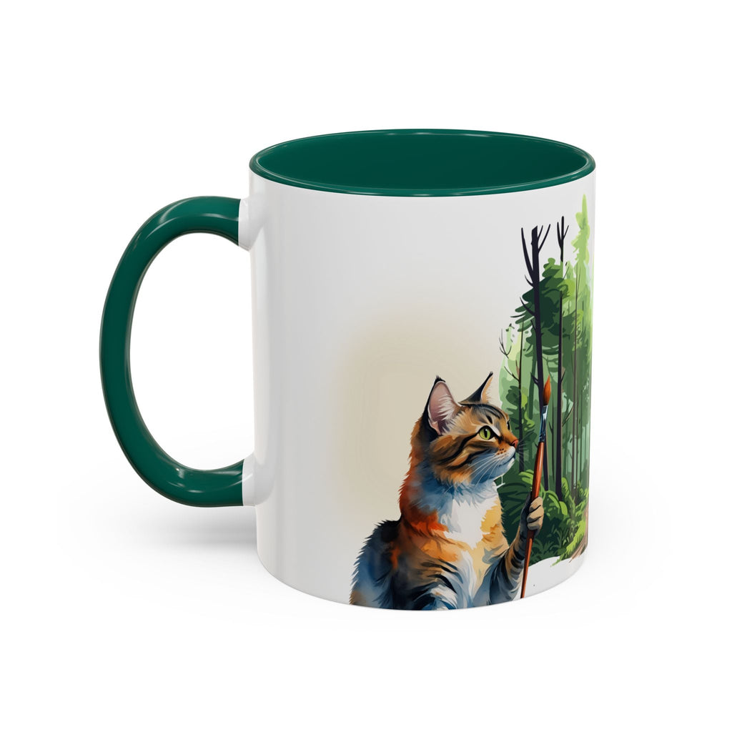 Happy Little Trees Colorful Mug - Drinkware, Coffee Mugs - EpiAl's Shop