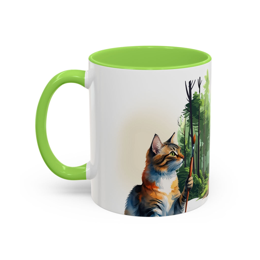 Happy Little Trees Colorful Mug - Drinkware, Coffee Mugs - EpiAl's Shop