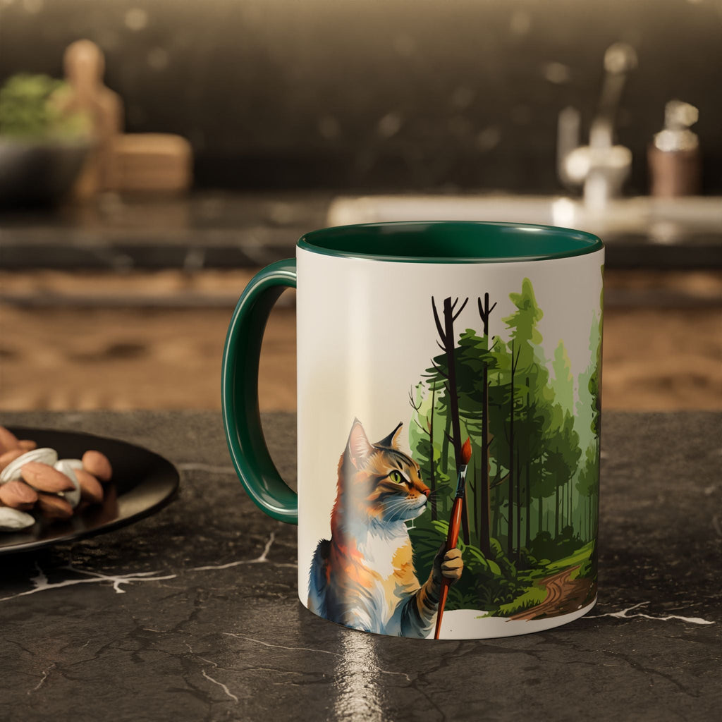 Happy Little Trees Colorful Mug - Drinkware, Coffee Mugs - EpiAl's Shop