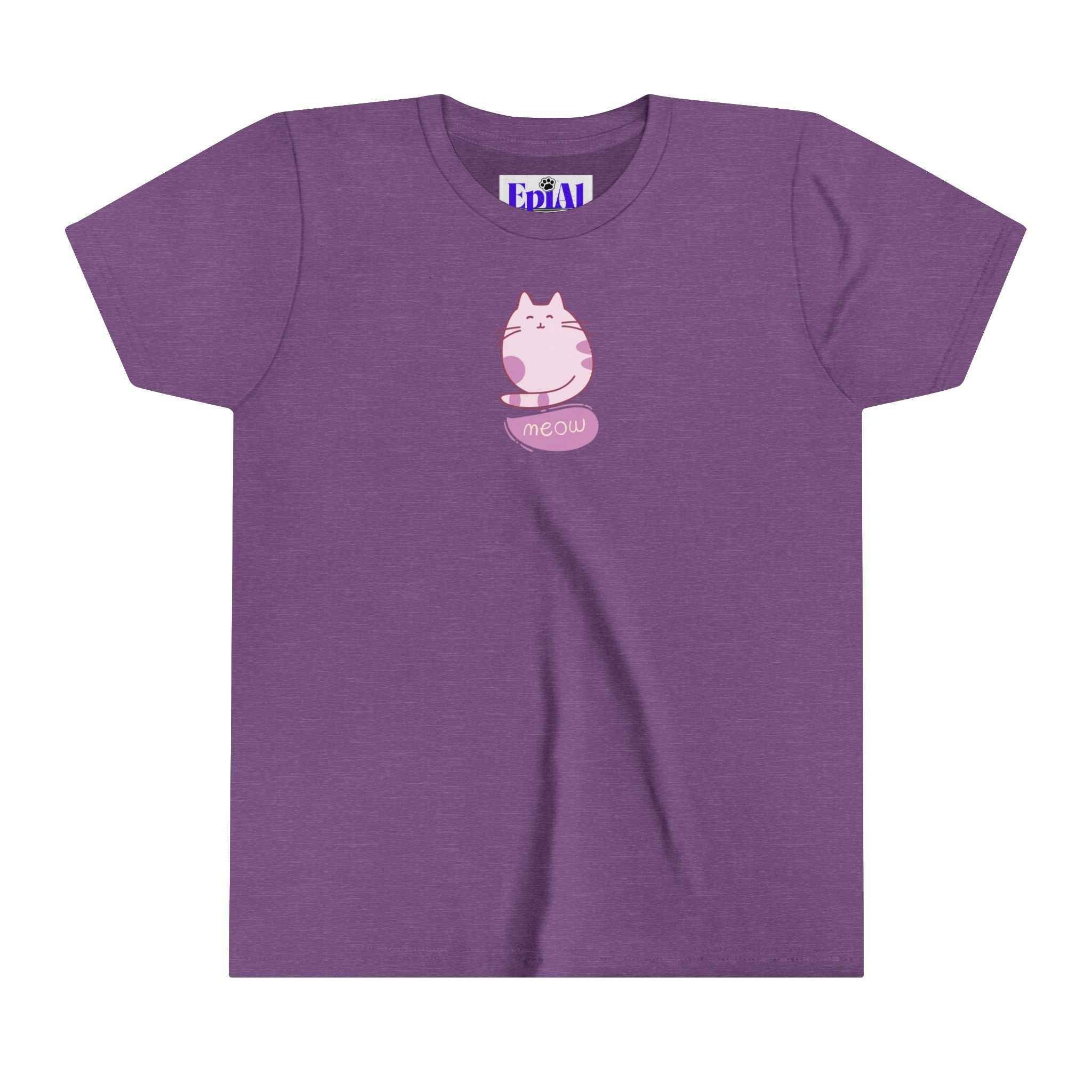 Harlynn Meow Kitty Youth Tee for Fun and Stylish Style - EpiAl's Shop