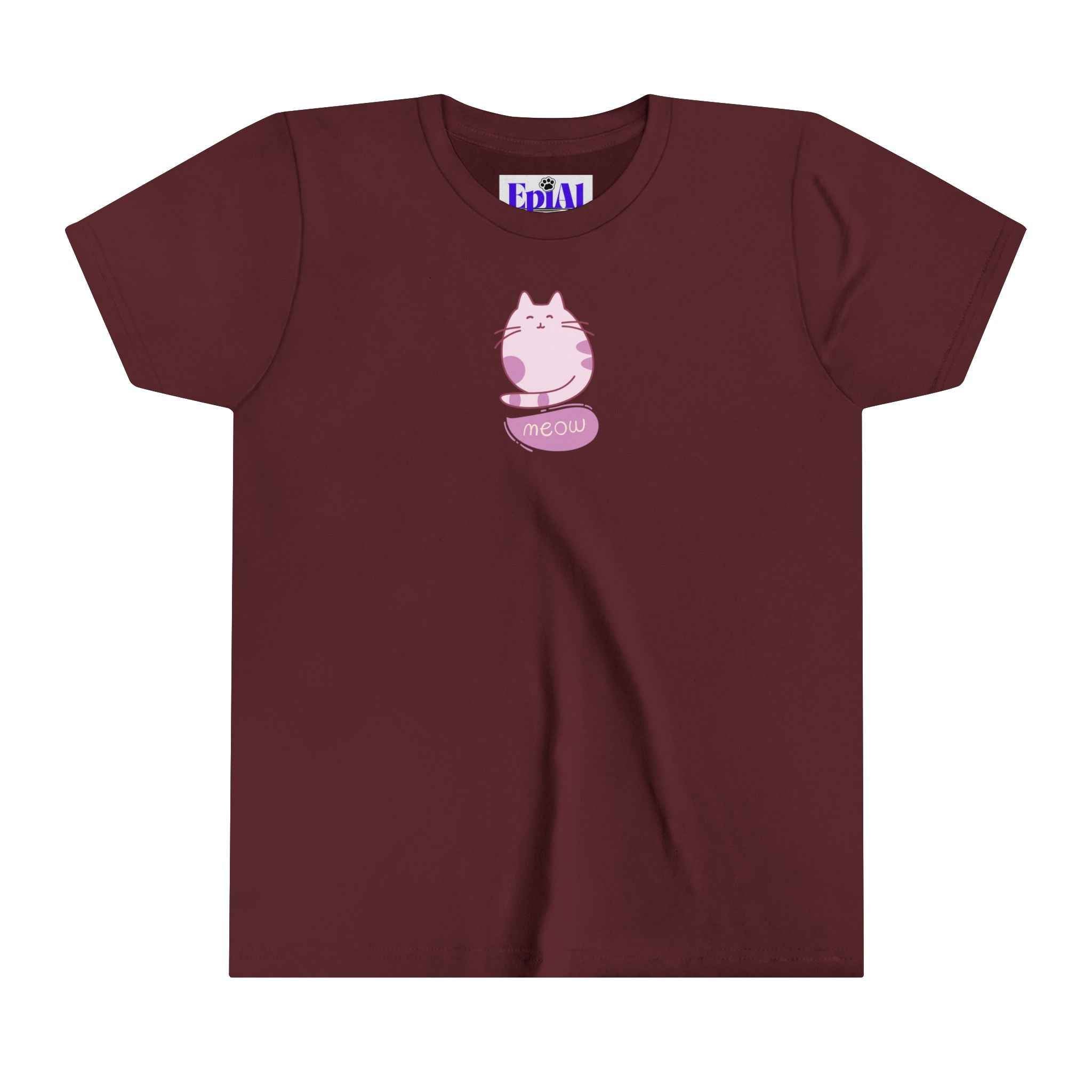 Harlynn Meow Kitty Youth Tee for Fun and Stylish Style - EpiAl's Shop