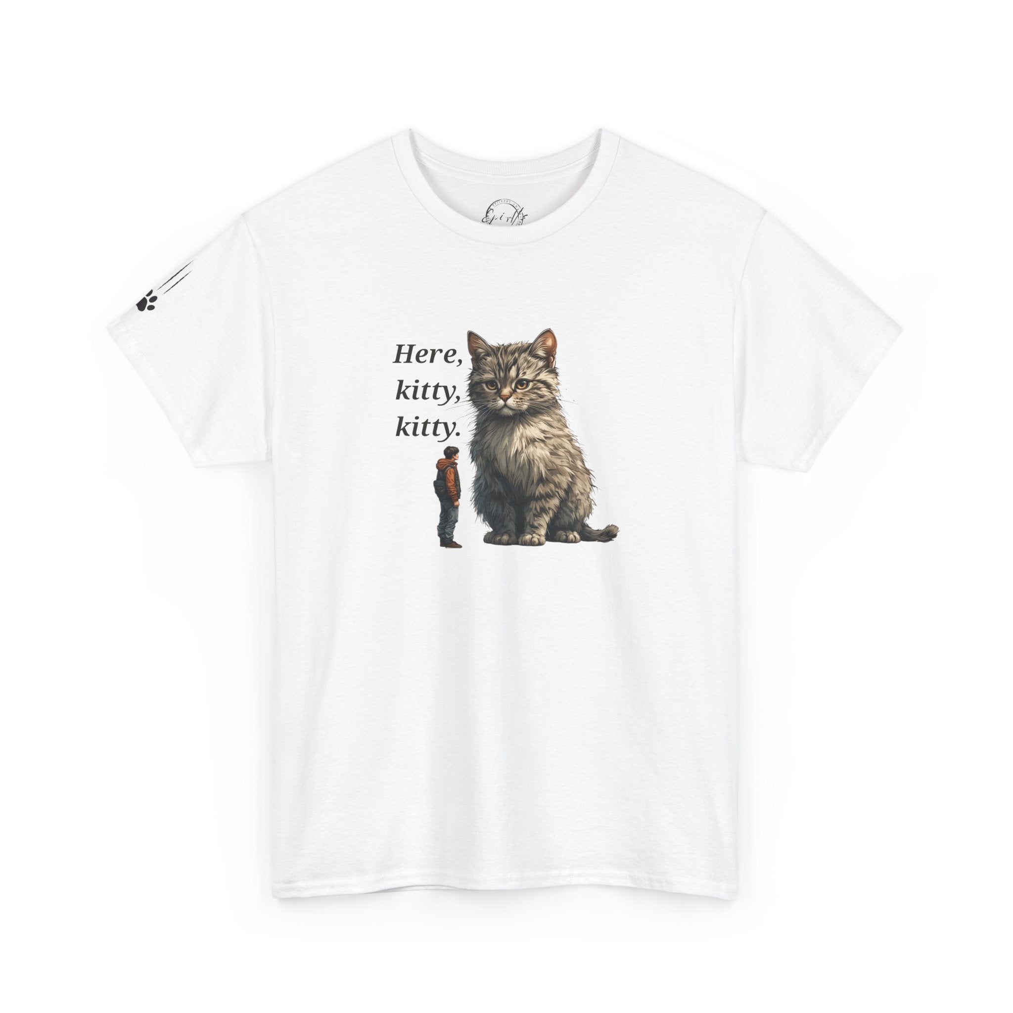 Here Kitty Kitty Tee, Funny Animal Shirt - Clothing, T-shirts - EpiAl's Shop