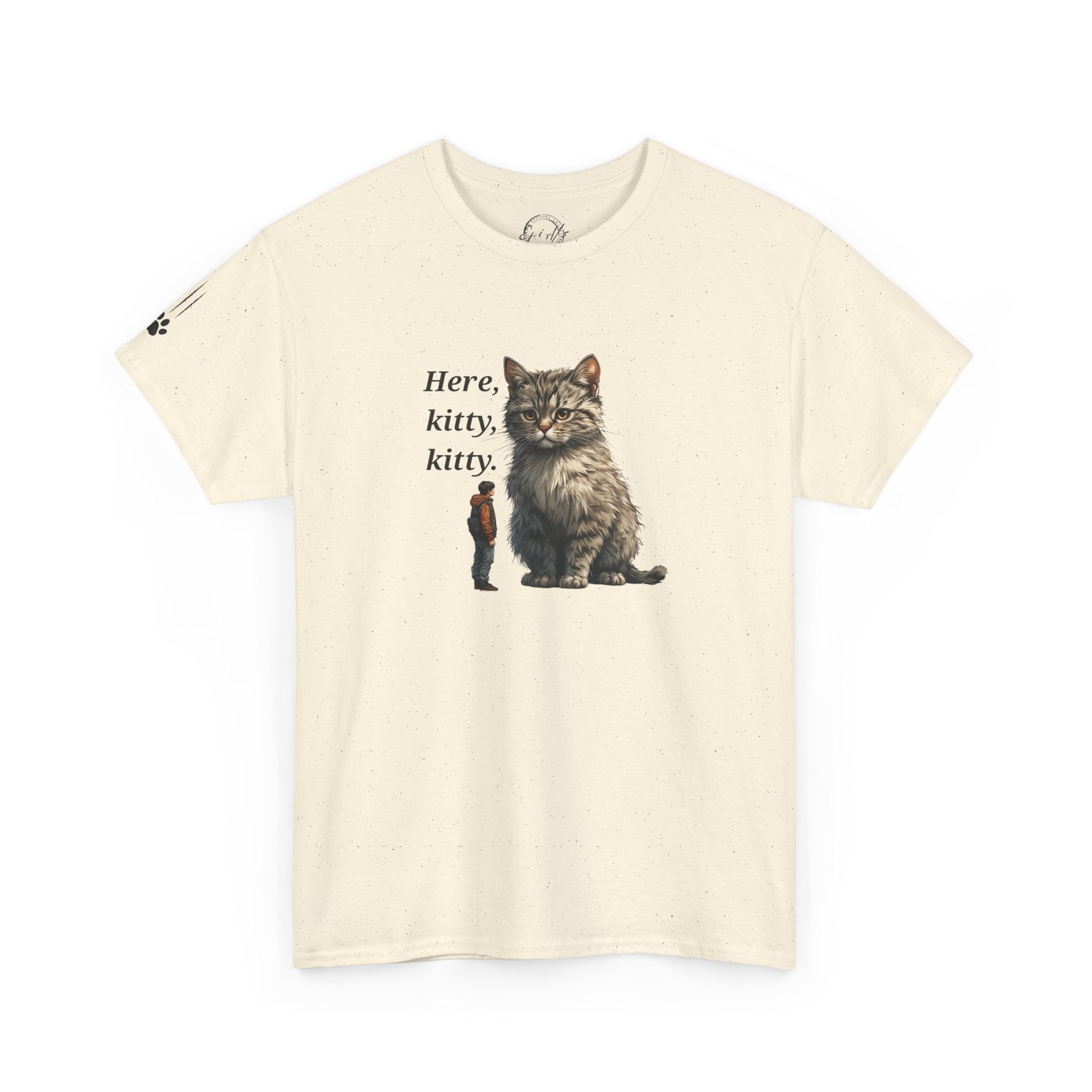 Here Kitty Kitty Tee, Funny Animal Shirt - Clothing, T-shirts - EpiAl's Shop