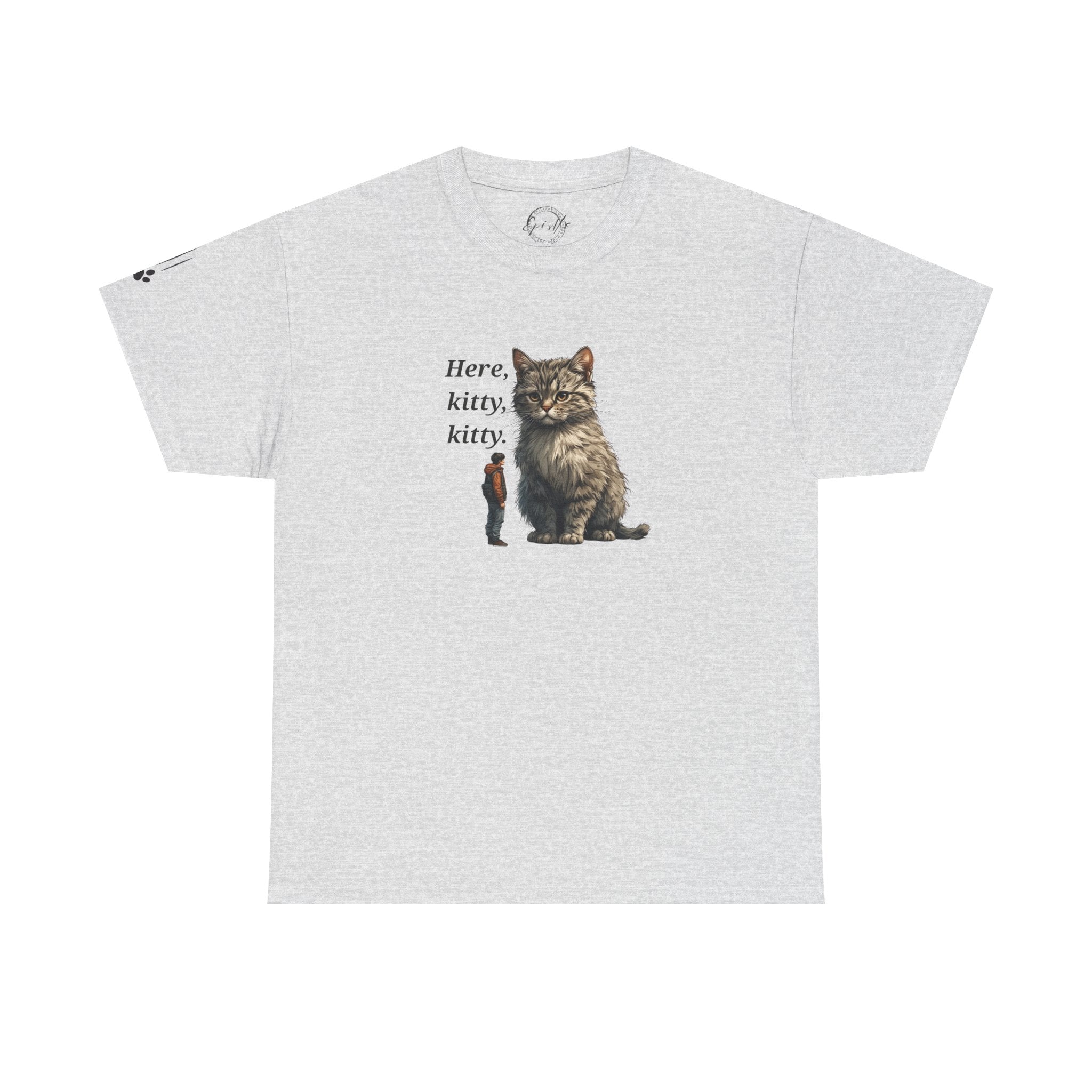 Here Kitty Kitty Tee, Funny Animal Shirt - Clothing, T-shirts - EpiAl's Shop
