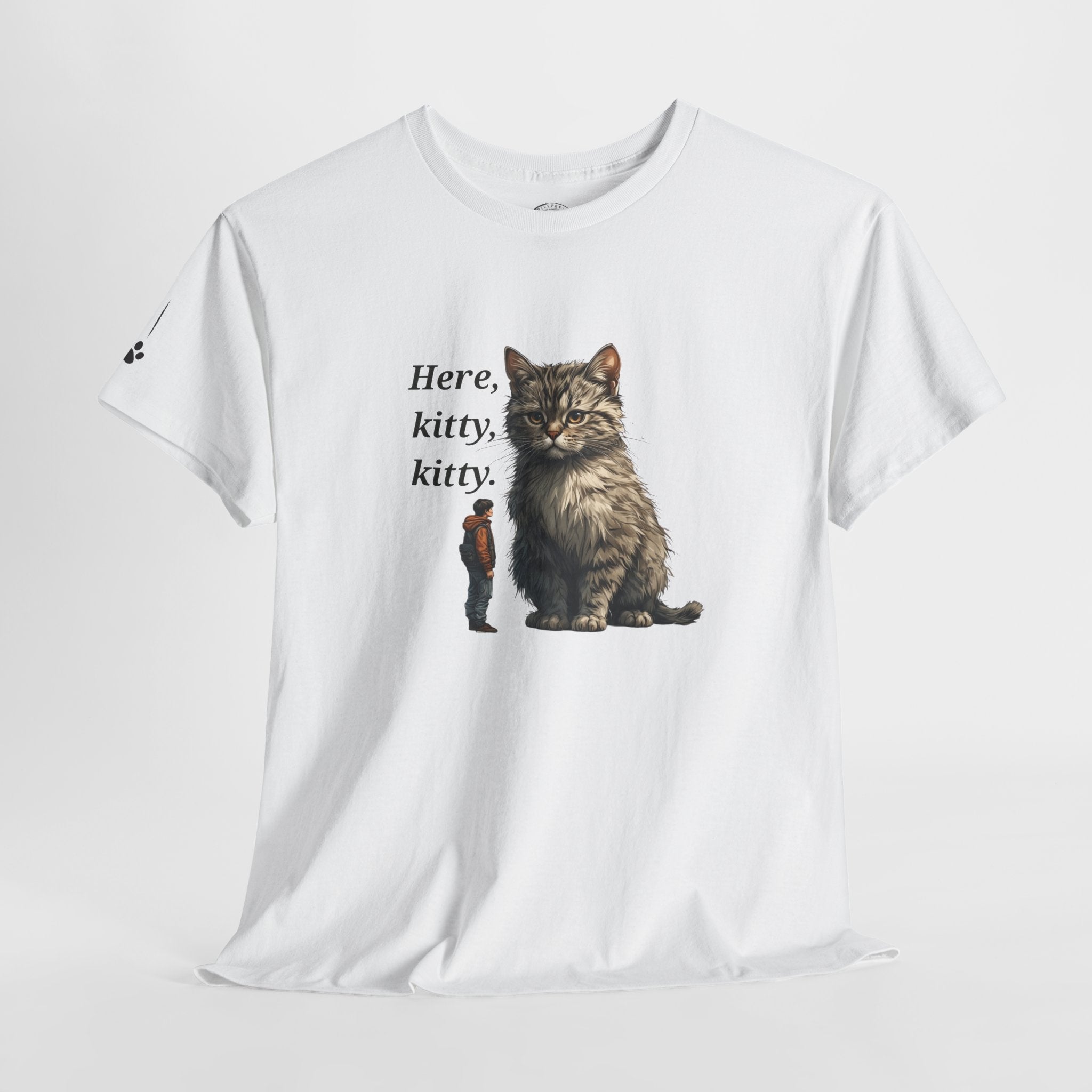 Here Kitty Kitty Tee, Funny Animal Shirt - Clothing, T-shirts - EpiAl's Shop