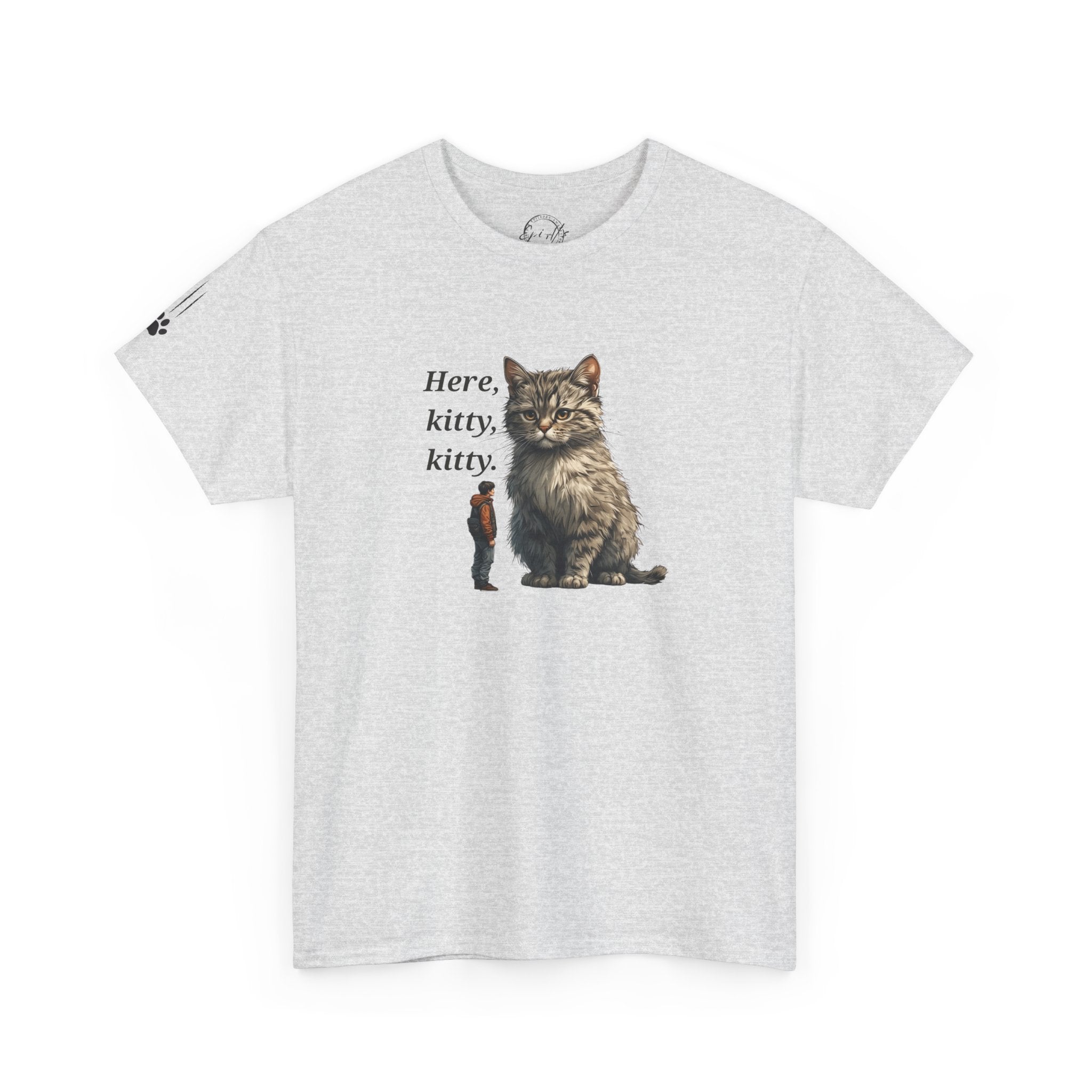 Here Kitty Kitty Tee, Funny Animal Shirt - Clothing, T-shirts - EpiAl's Shop
