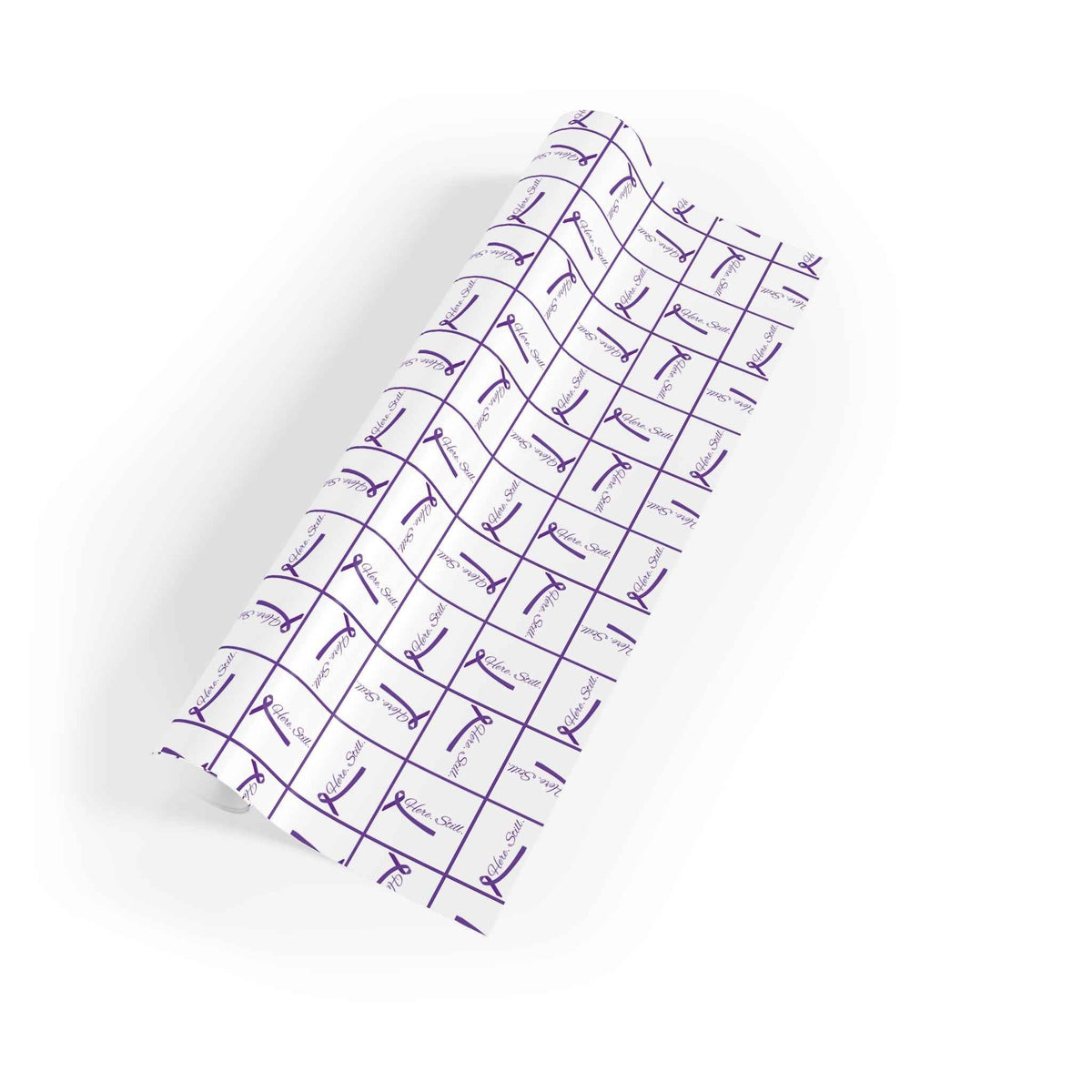 “Here. Still.” Wrapping Paper — Elegant Epilepsy Awareness Gift Wrap - Gift Wrap, Paper - EpiAl's Shop