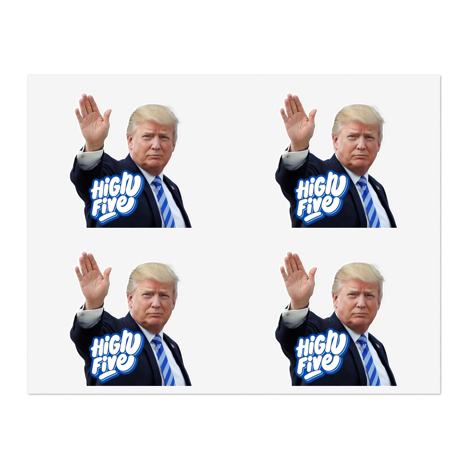 High Five Sticker Sheets - Fun Political Stickers - Paper Products, Stickers - EpiAl's Shop