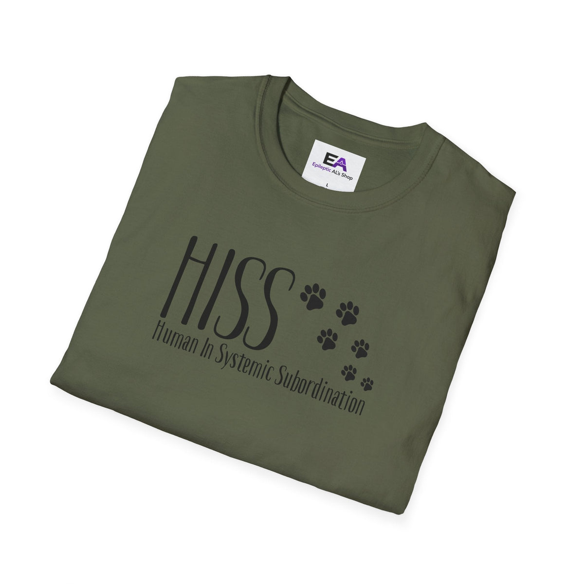 HISS – Human In Systemic Subordination Unisex T-Shirt - Clothing, Women, T-Shirts - EpiAl's Shop