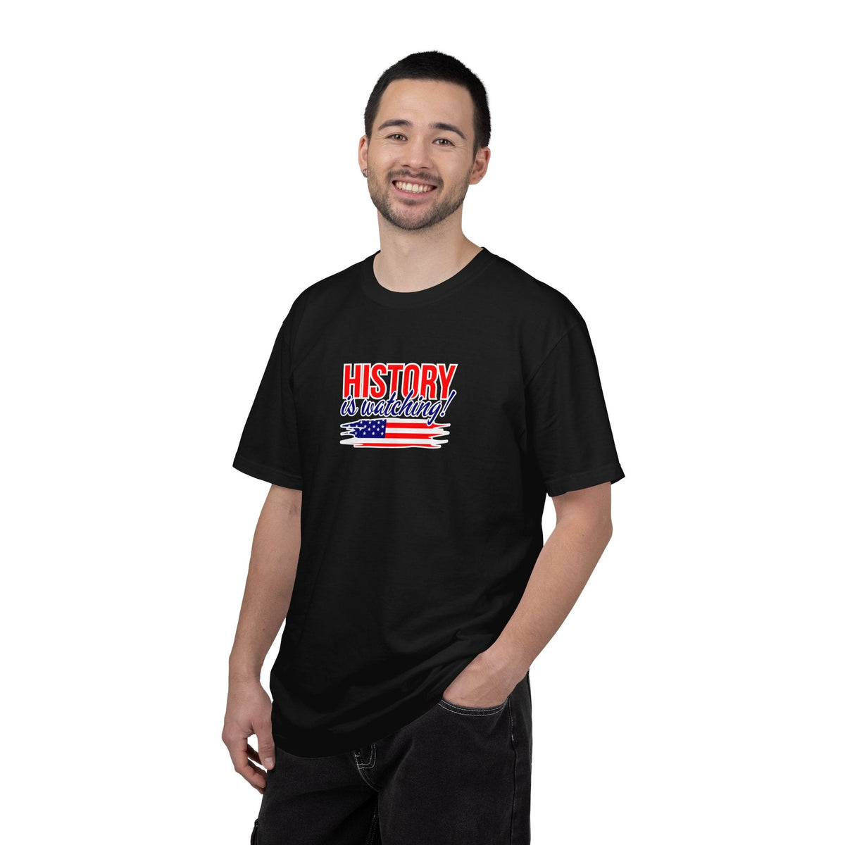History Is Watching Patriotic Statement T-Shirt - Clothing, Unisex, T-Shirts - EpiAl's Shop