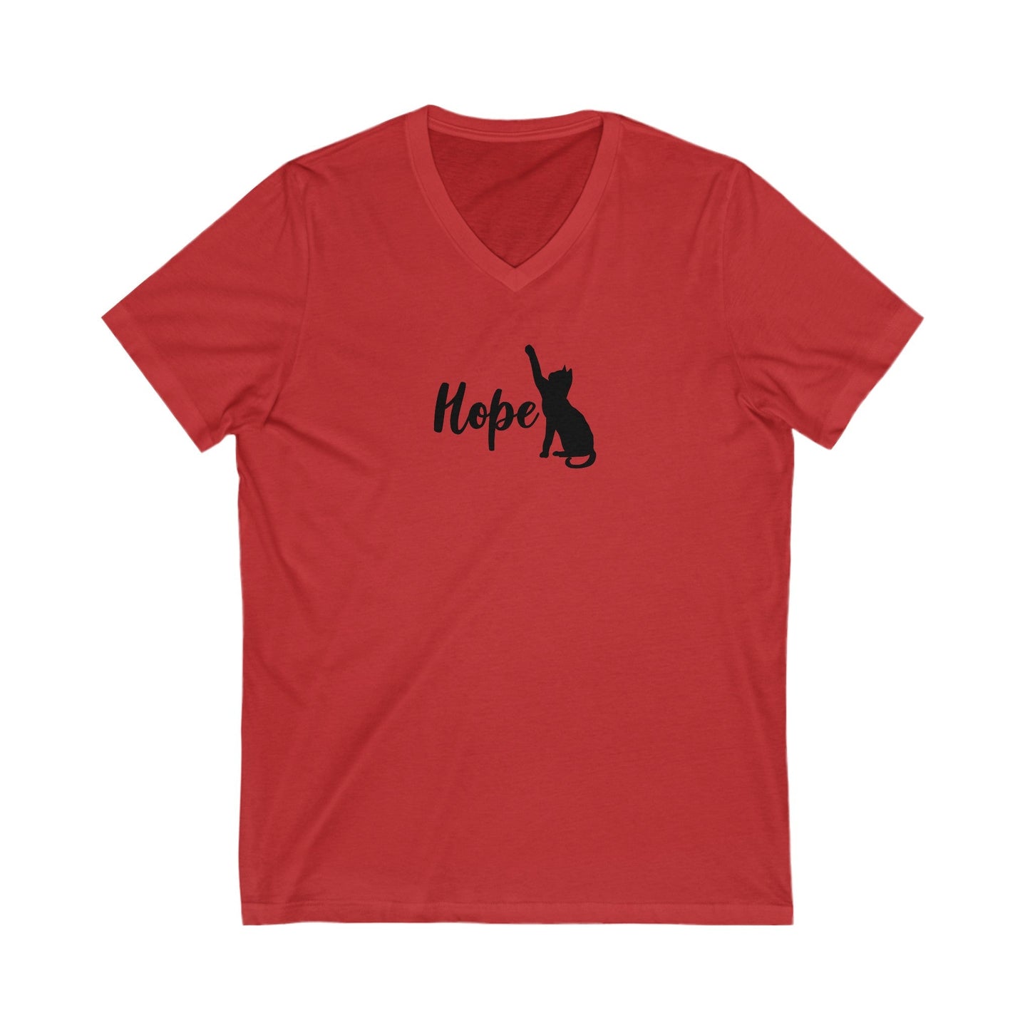 HOPE Unisex Jersey Short Sleeve V - Neck Tee - V - neck - Epileptic Al’s Shop