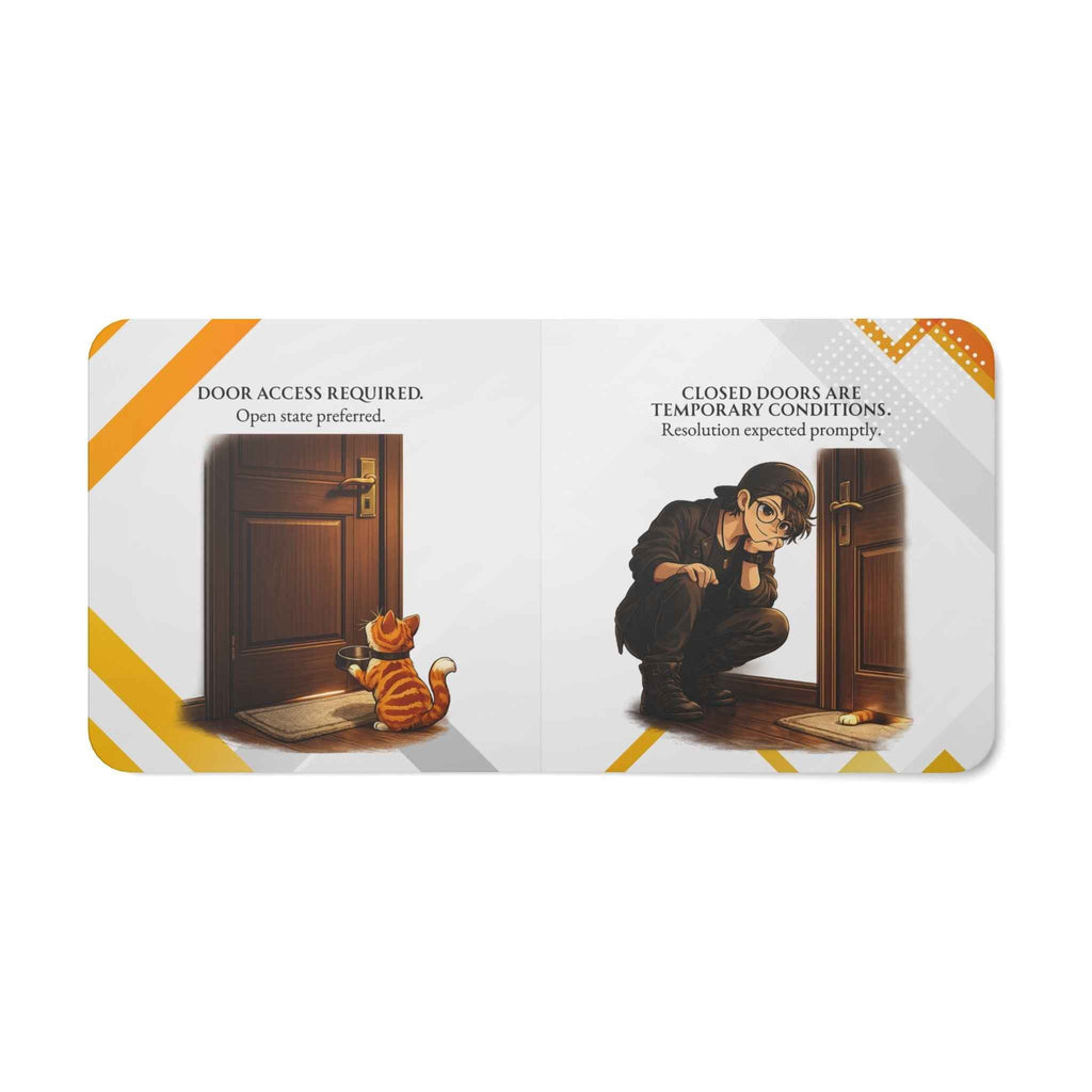 Household Compliance Handbook Board Book | Cat Authority Faux Government Humor - Books, Board - EpiAl's Shop