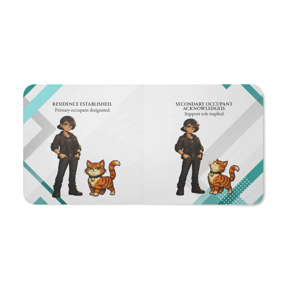 Household Compliance Handbook Board Book | Cat Authority Faux Government Humor - Books, Board - EpiAl's Shop