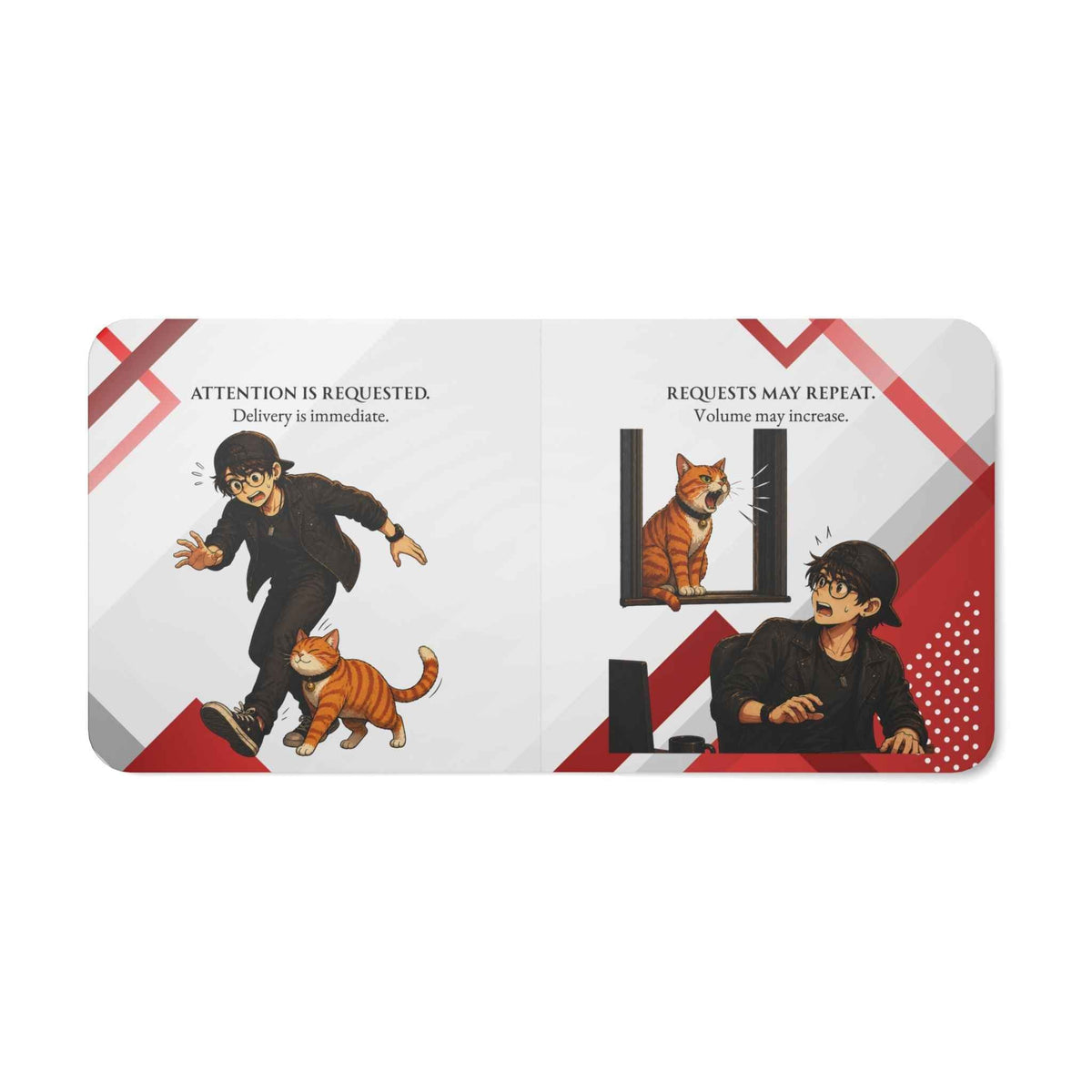Household Compliance Handbook Board Book | Cat Authority Faux Government Humor - Books, Board - EpiAl's Shop
