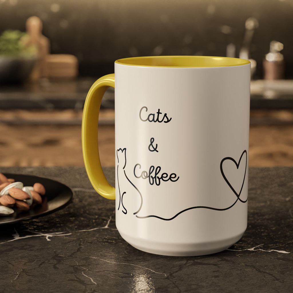 Hugs & Mugs Vibrant Color Coffee Mug - Drinkware, Coffee Mugs - EpiAl's Shop