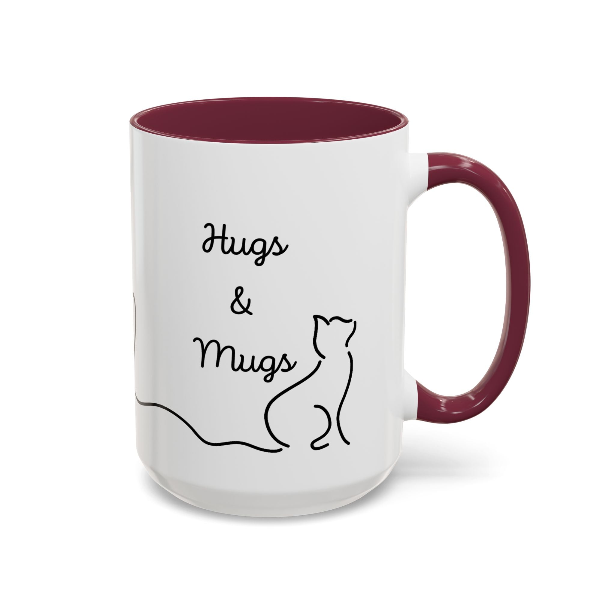 Hugs & Mugs Vibrant Color Coffee Mug - Drinkware, Coffee Mugs - EpiAl's Shop