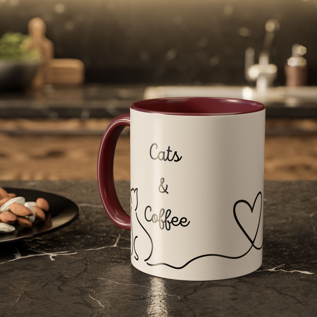Hugs & Mugs Vibrant Color Coffee Mug - Drinkware, Coffee Mugs - EpiAl's Shop