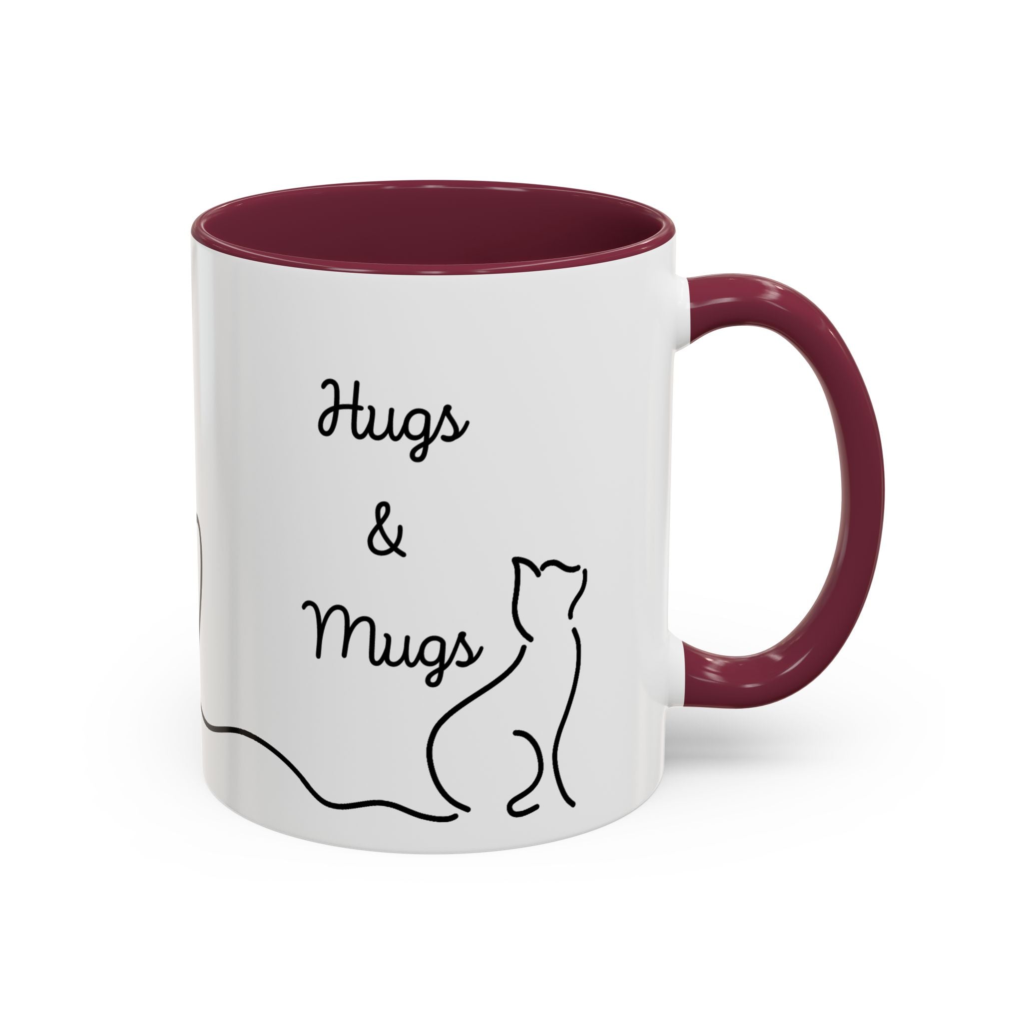 Hugs & Mugs Vibrant Color Coffee Mug - Drinkware, Coffee Mugs - EpiAl's Shop