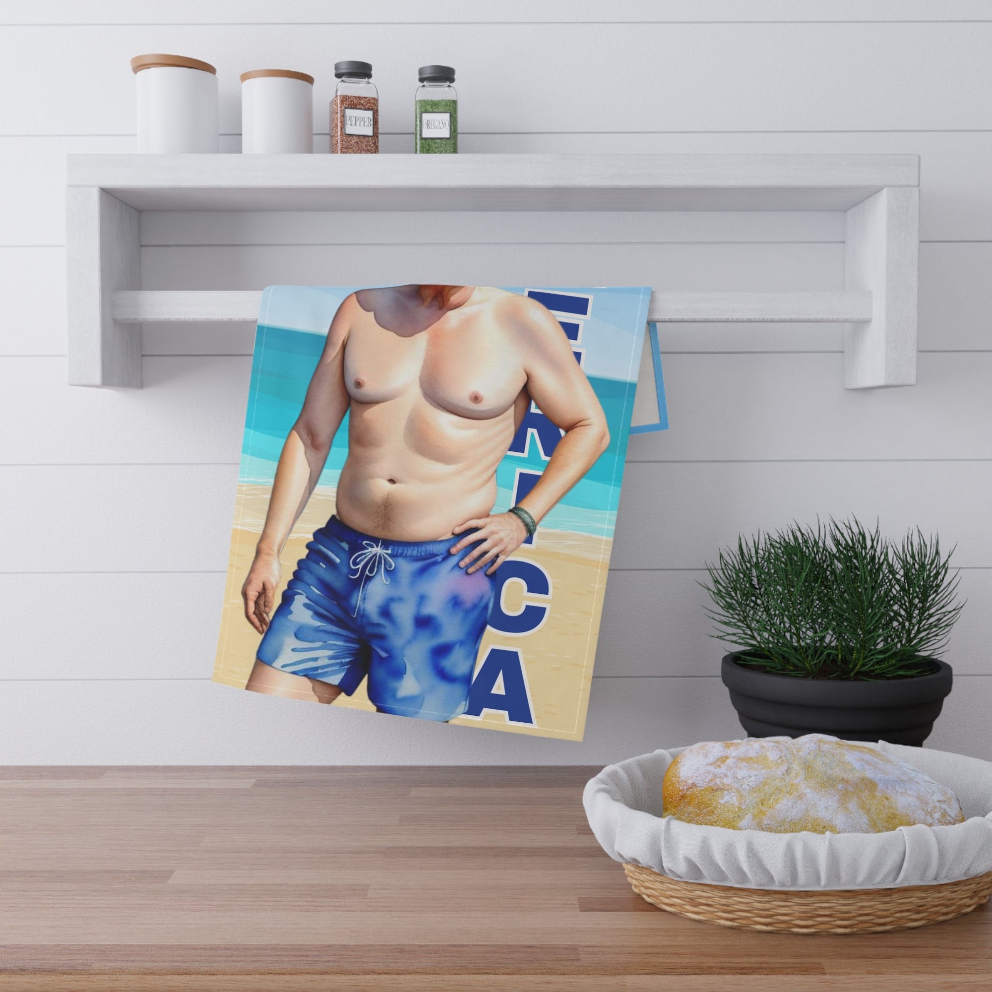 Humorous Beach - Themed Tea Towels - American Gulf Design - Decor, Towels, Kitchen & Tea - EpiAl's Shop