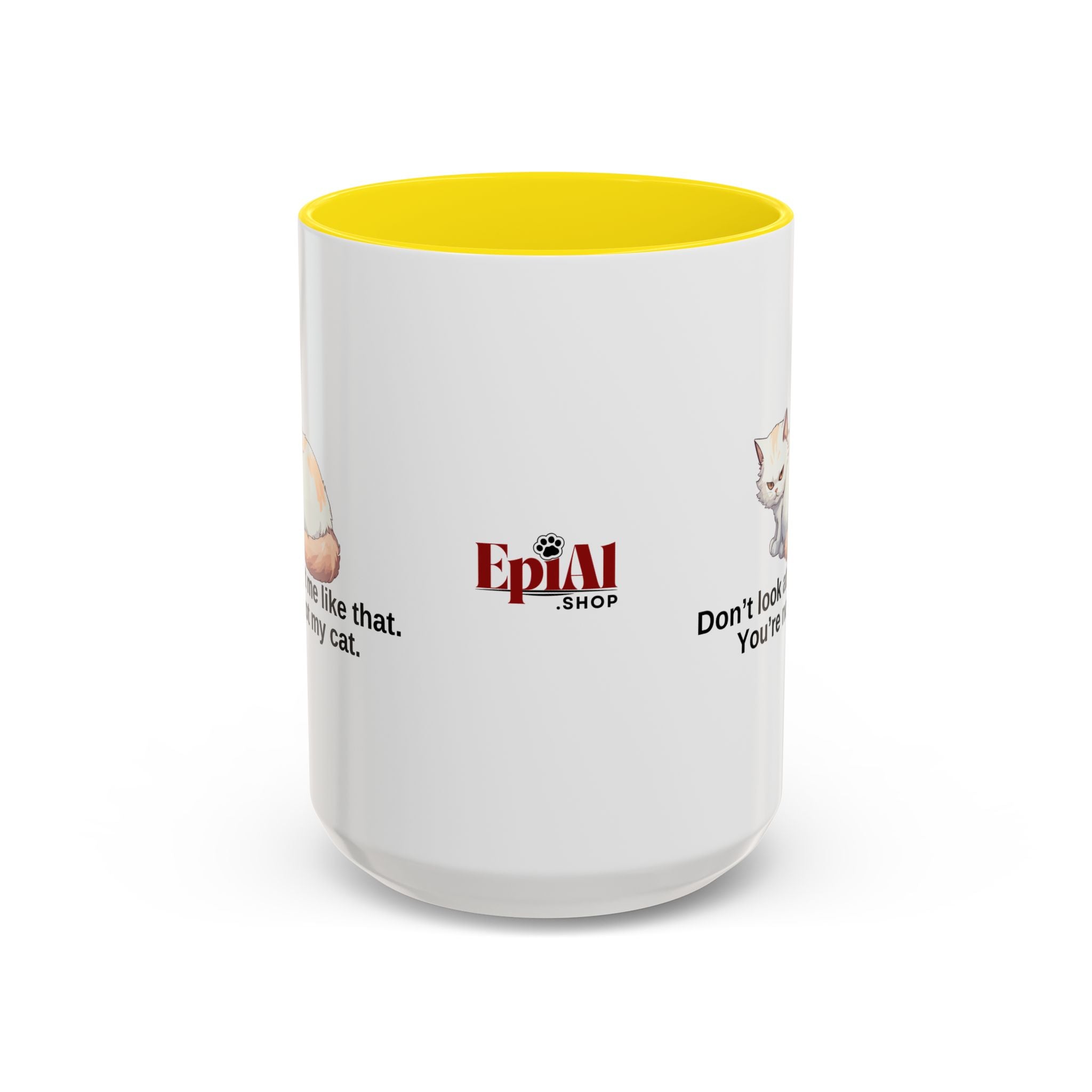 Humorous Cat Lover's Coffee Mug - 11/15oz Accent Mug - Drinkware, Coffee Mugs - EpiAl's Shop