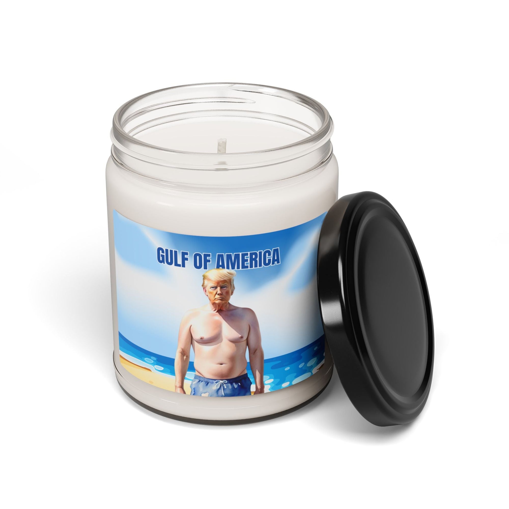 Humorous Sea Salt Scented Soy Candle - American Gulf - Decor, Scented Candles - EpiAl's Shop