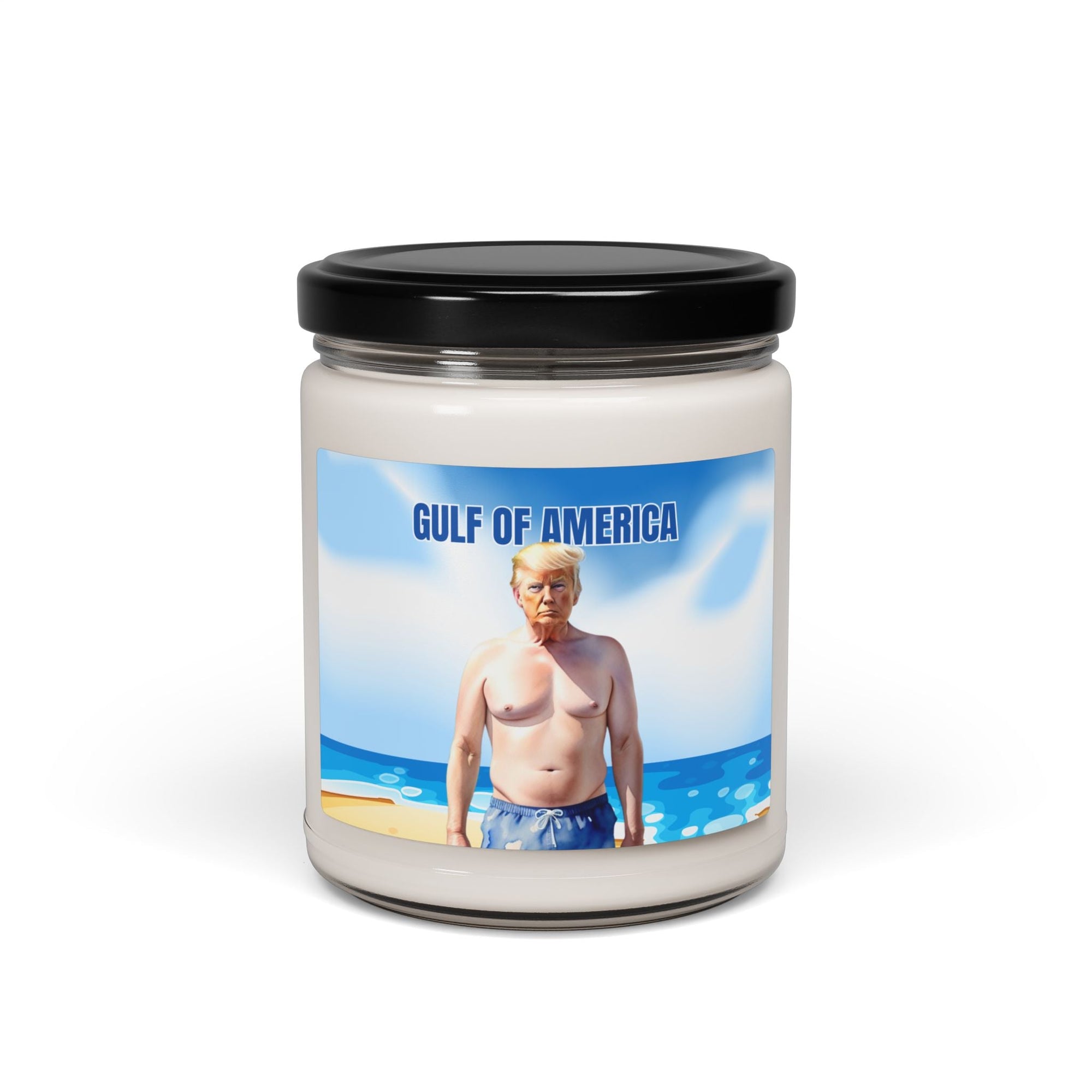 Humorous Sea Salt Scented Soy Candle - American Gulf - Decor, Scented Candles - EpiAl's Shop