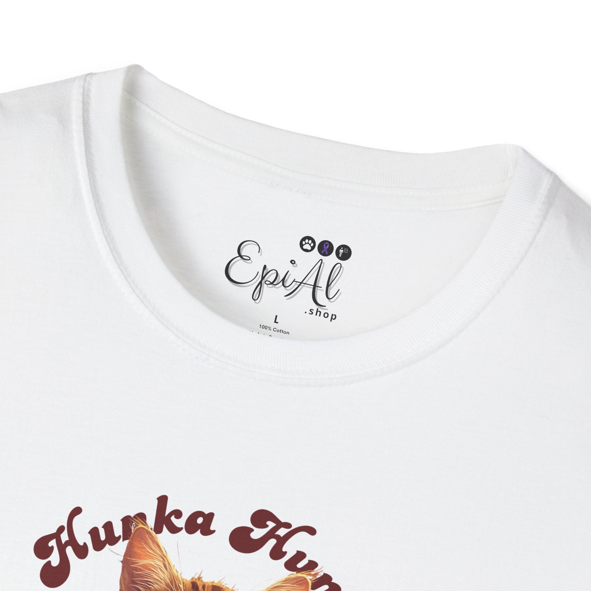 Hunka Hunka Meowin’ Love Graphic Unisex T-Shirt - Clothing, T-shirts - EpiAl's Shop