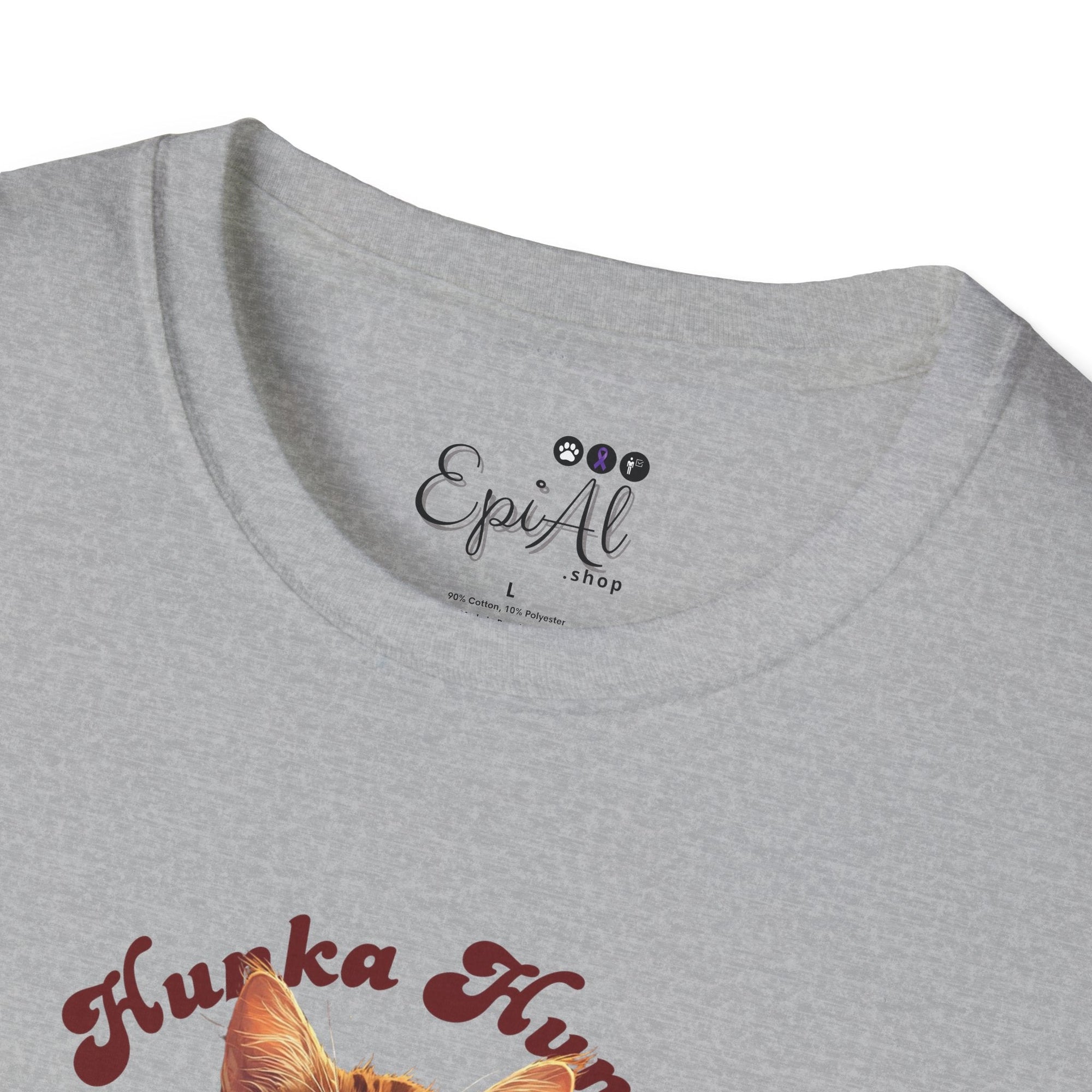 Hunka Hunka Meowin’ Love Graphic Unisex T-Shirt - Clothing, T-shirts - EpiAl's Shop