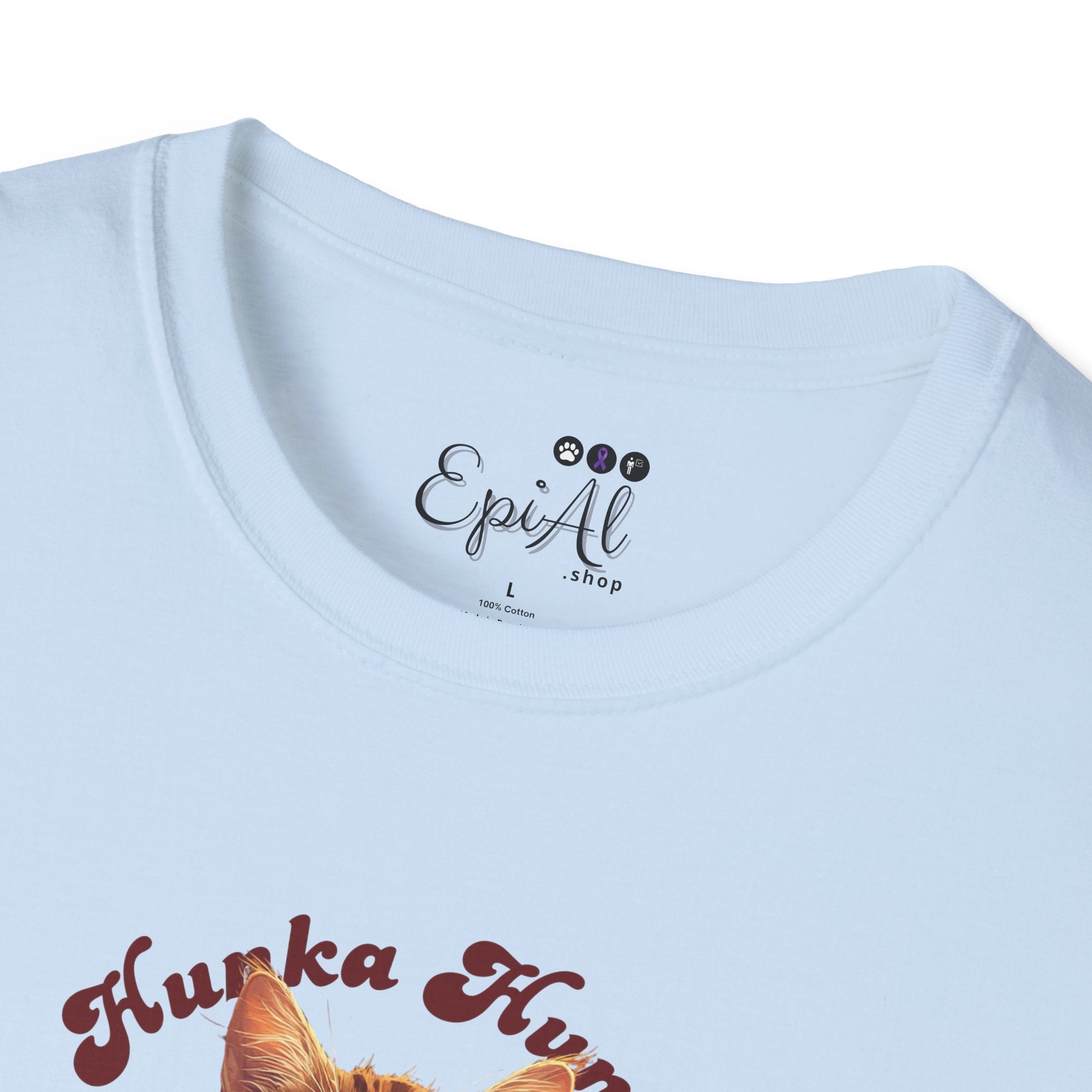 Hunka Hunka Meowin’ Love Graphic Unisex T-Shirt - Clothing, T-shirts - EpiAl's Shop