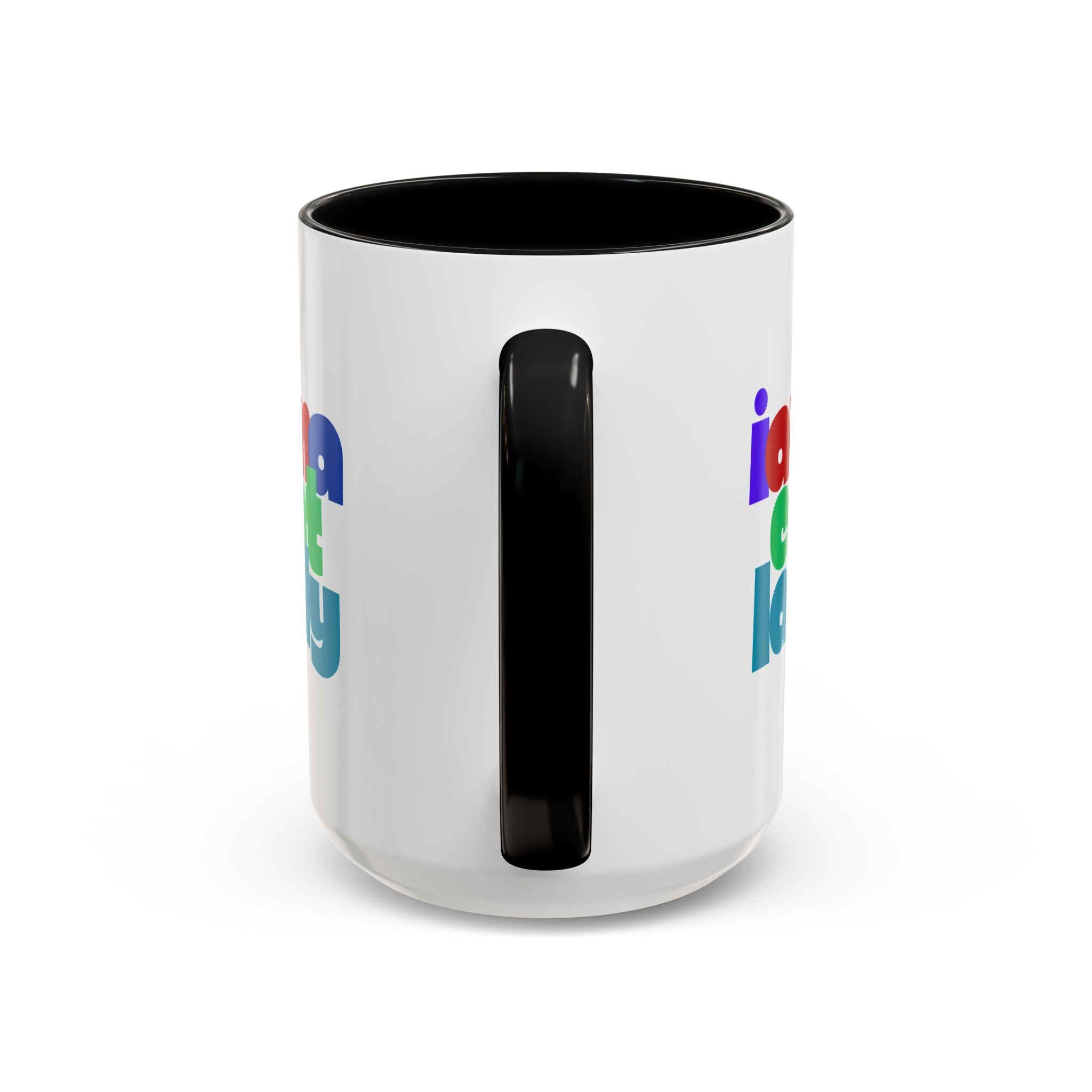I Am a Cat Lady Accent Coffee Mug - Drinkware, Coffee Mugs - EpiAl's Shop