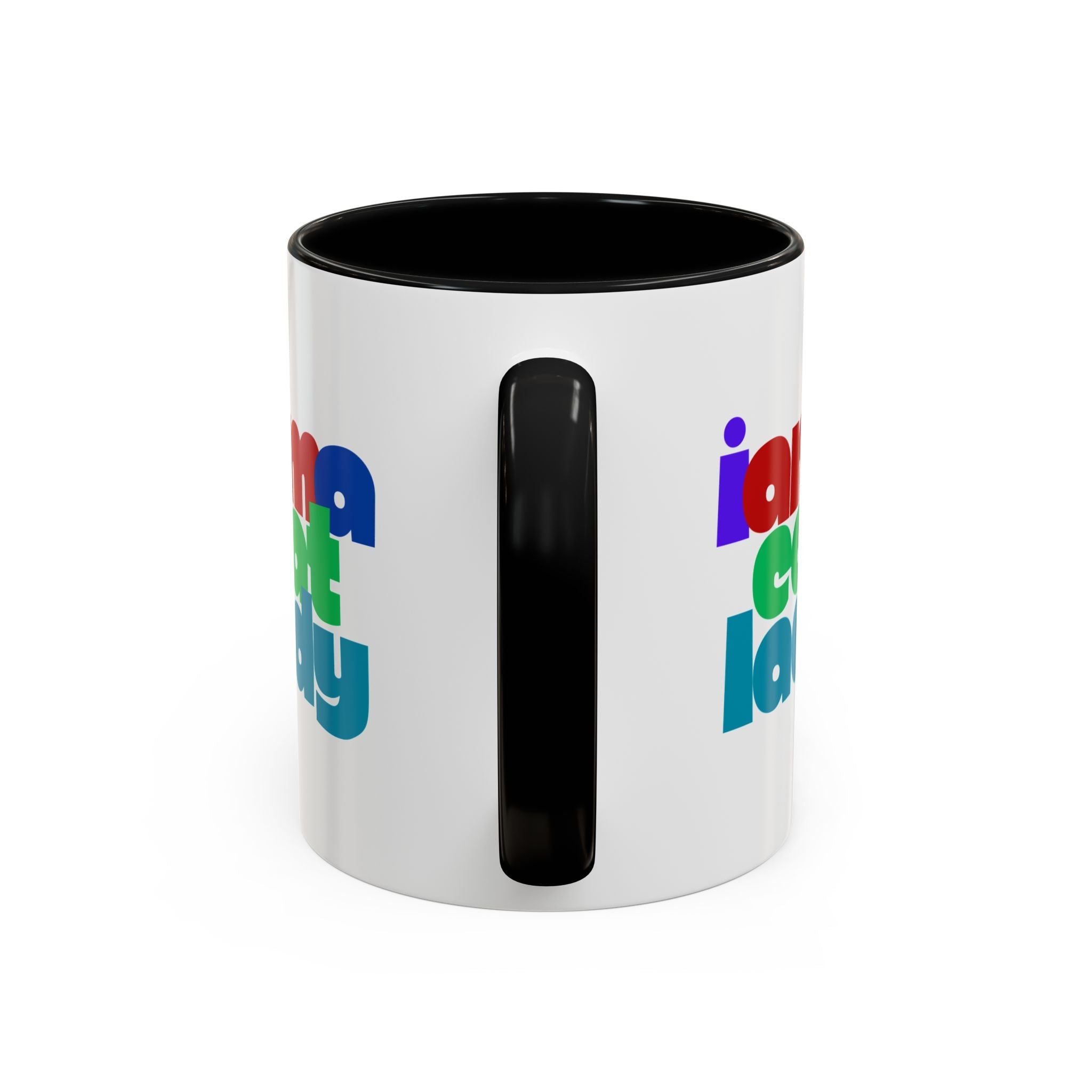 I Am a Cat Lady Accent Coffee Mug - Drinkware, Coffee Mugs - EpiAl's Shop