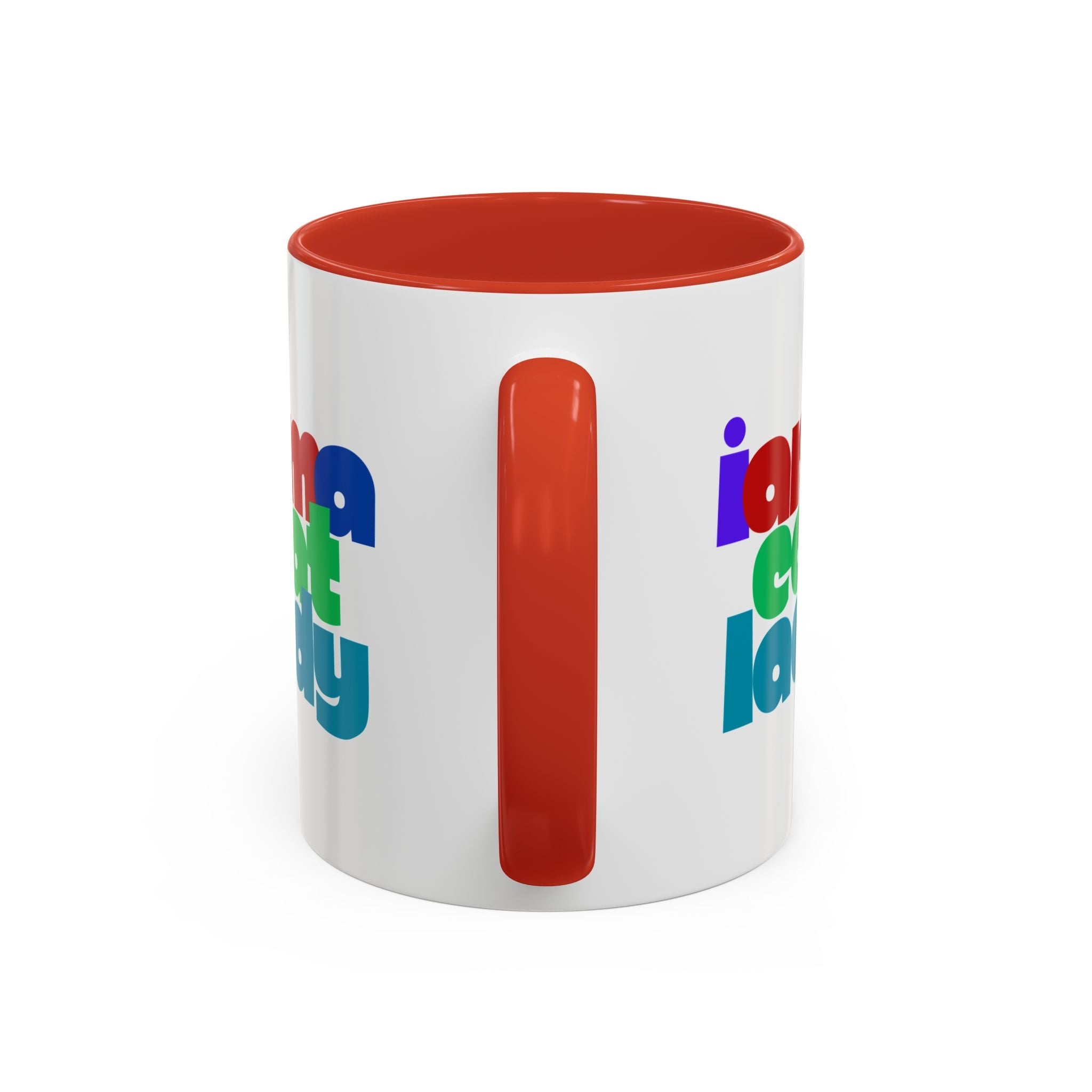 I Am a Cat Lady Accent Coffee Mug - Drinkware, Coffee Mugs - EpiAl's Shop