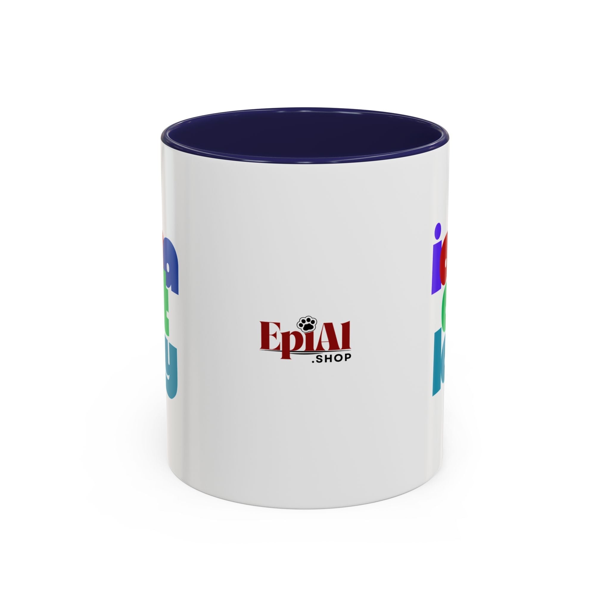 I Am a Cat Lady Accent Coffee Mug - Drinkware, Coffee Mugs - EpiAl's Shop