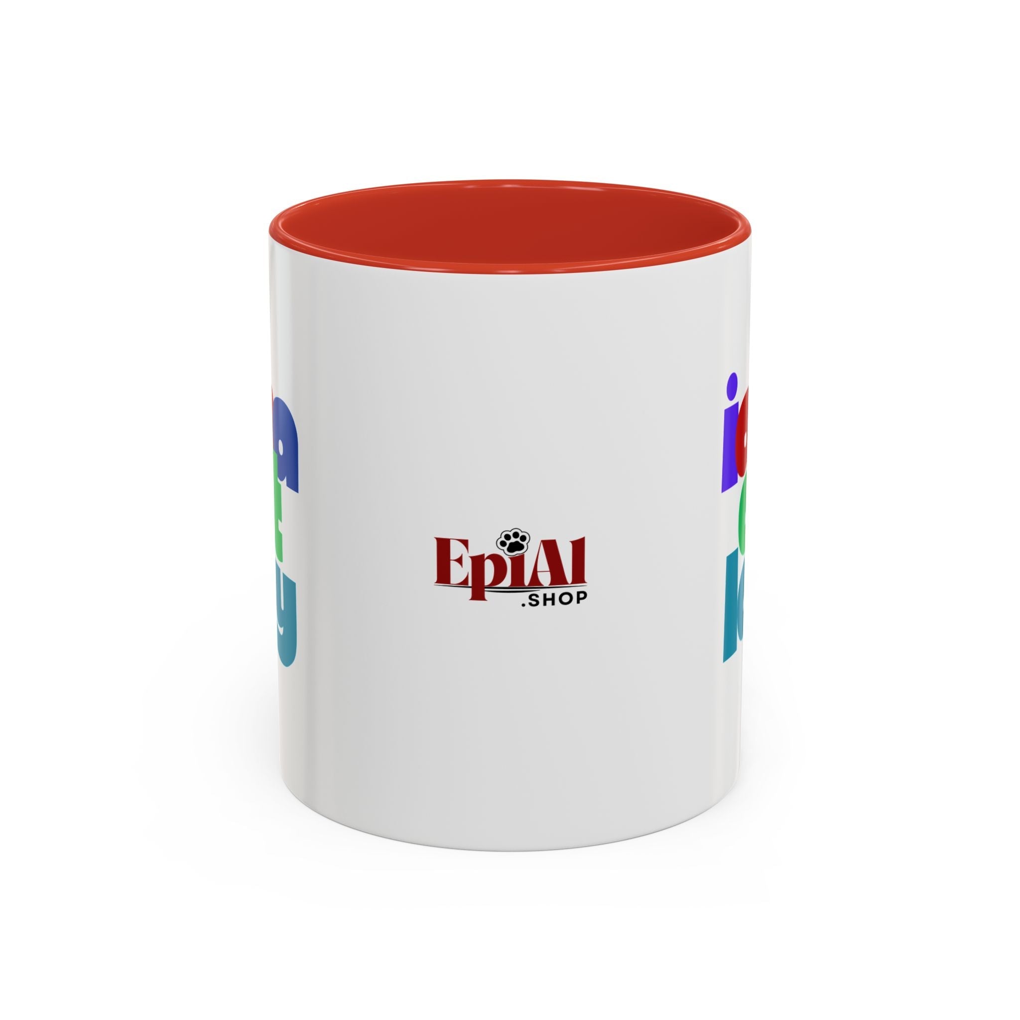 I Am a Cat Lady Accent Coffee Mug - Drinkware, Coffee Mugs - EpiAl's Shop