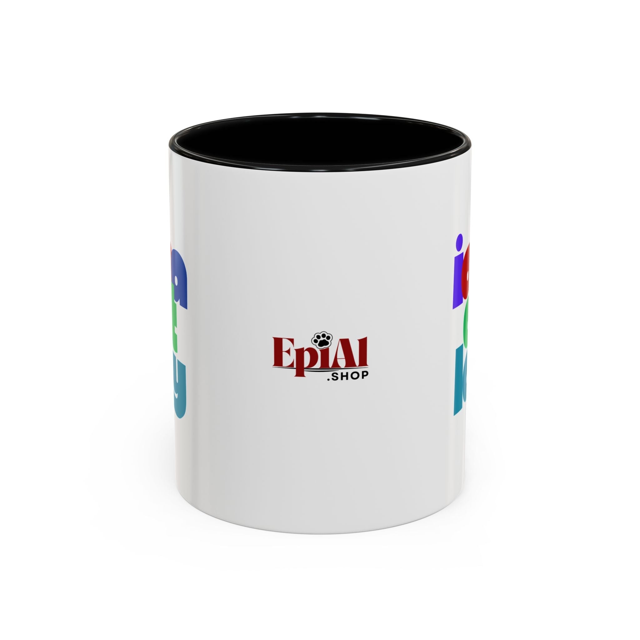 I Am a Cat Lady Accent Coffee Mug - Drinkware, Coffee Mugs - EpiAl's Shop
