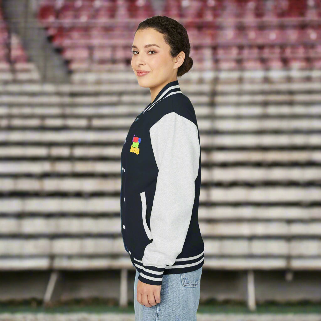I Am A Cat Lady Colorful Letterman Jacket - Clothing, Coats & Jackets - EpiAl's Shop
